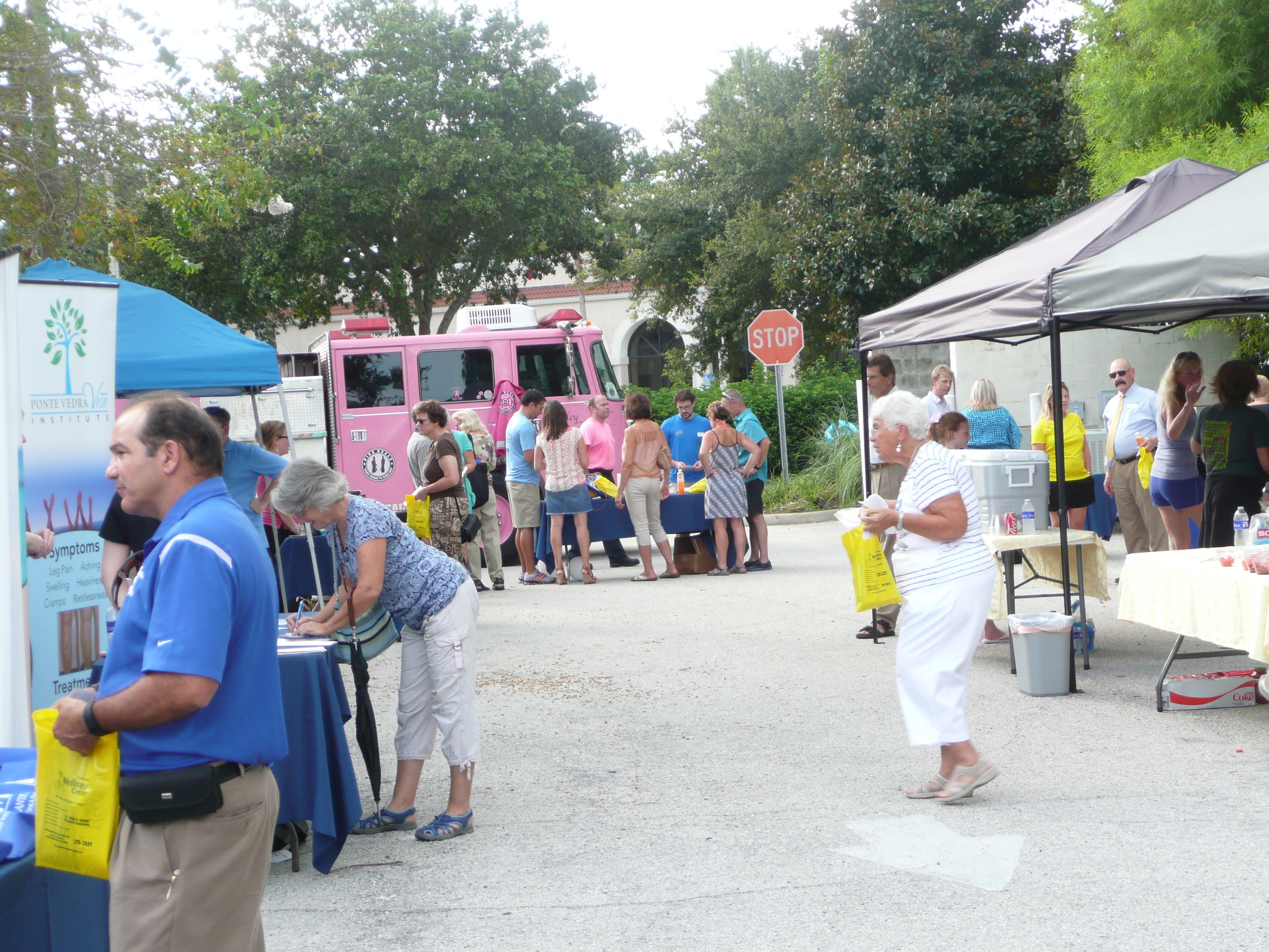 Locals gathered to celebrate the 11th anniversary of the Ponte Vedra Wellness center