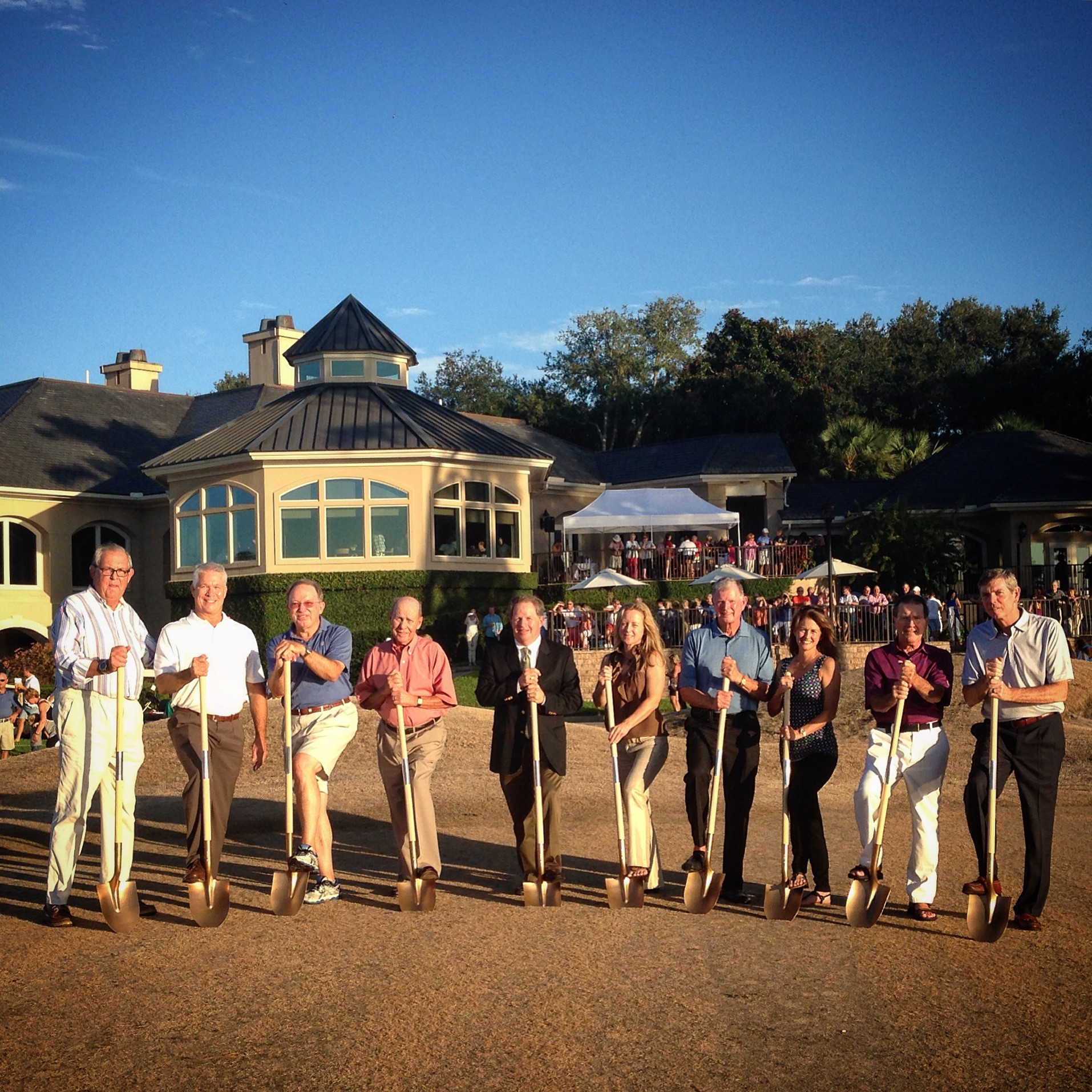 Club management broke ground on The Plantation's newest project last month: a $6 upgrade to the golf course.