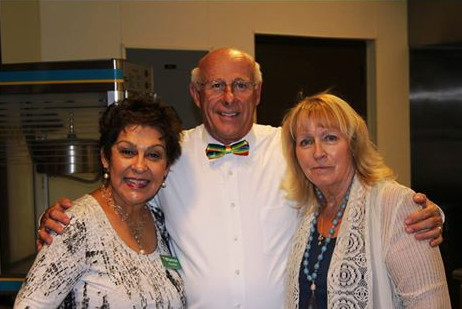 Volunteers Blanca Brooks (from left), Chuck Girard and Bev Girard take a break from their duties at Celebrate Life!, held Nov. 14 in the Del Webb community of Nocatee. The first-ever event featured photographs, writings and paintings by Del Webb residents, with a portion of sales going to the Jacksonville Children’s Chorus. The event’s organizers, Bev Girard, Edith Andersen and Deborah Lightfield, are neighbors in Del Webb. The event raised more than $3,000 for the chorus.