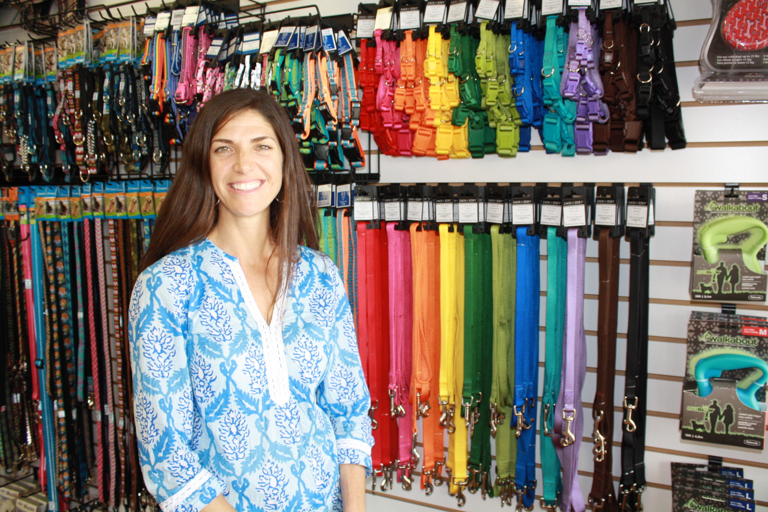 Valerie Costello, owner of EarthWise Pet Supply in Jacksonville Beach.