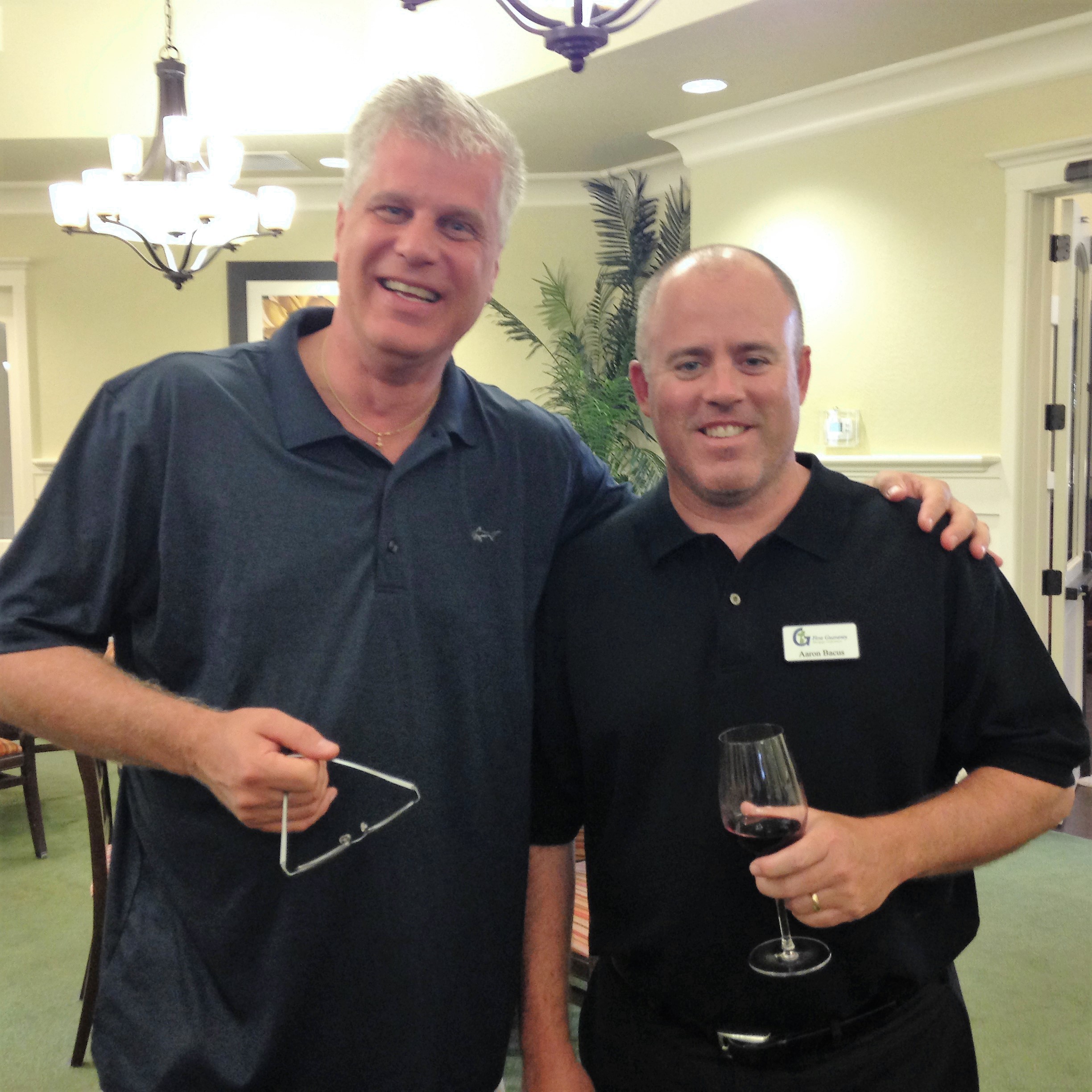 Eric Egolf of Watson Mortgage and Aaron Bacus of First Guaranty Mortgage