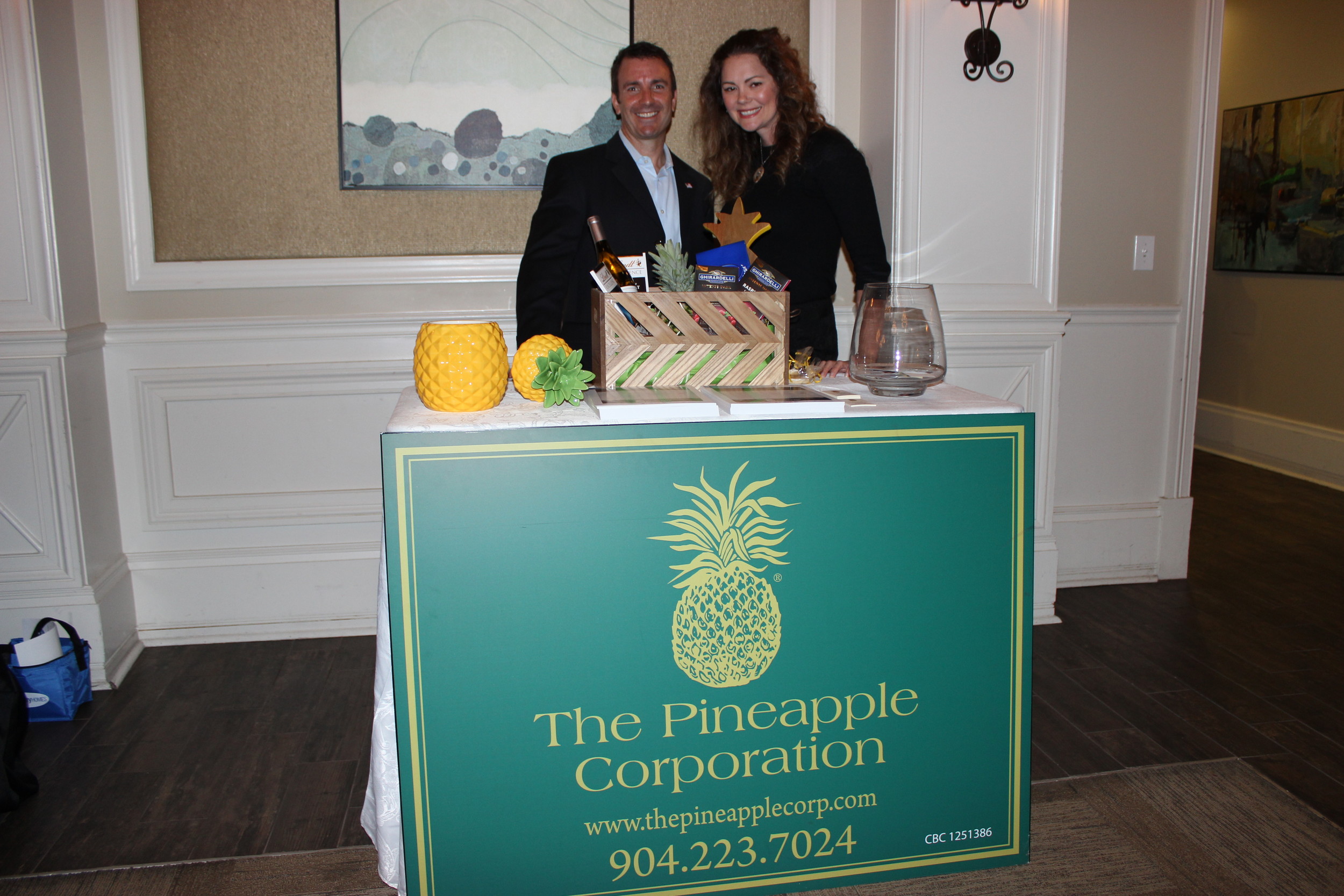 Kurt Morgan and Amanda Johnson of The Pineapple Corp