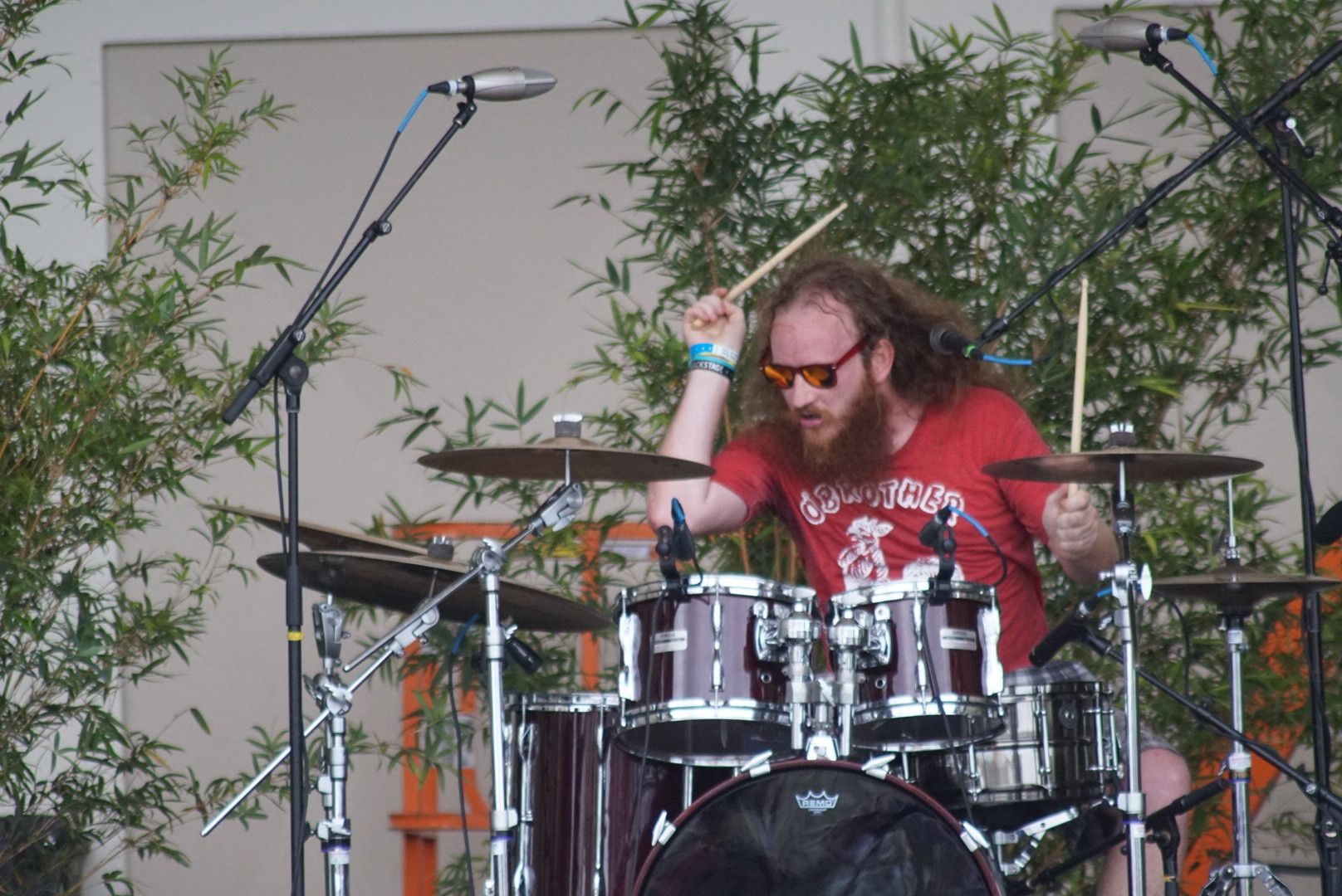 Dirty Pete drummer Shaun Taunton