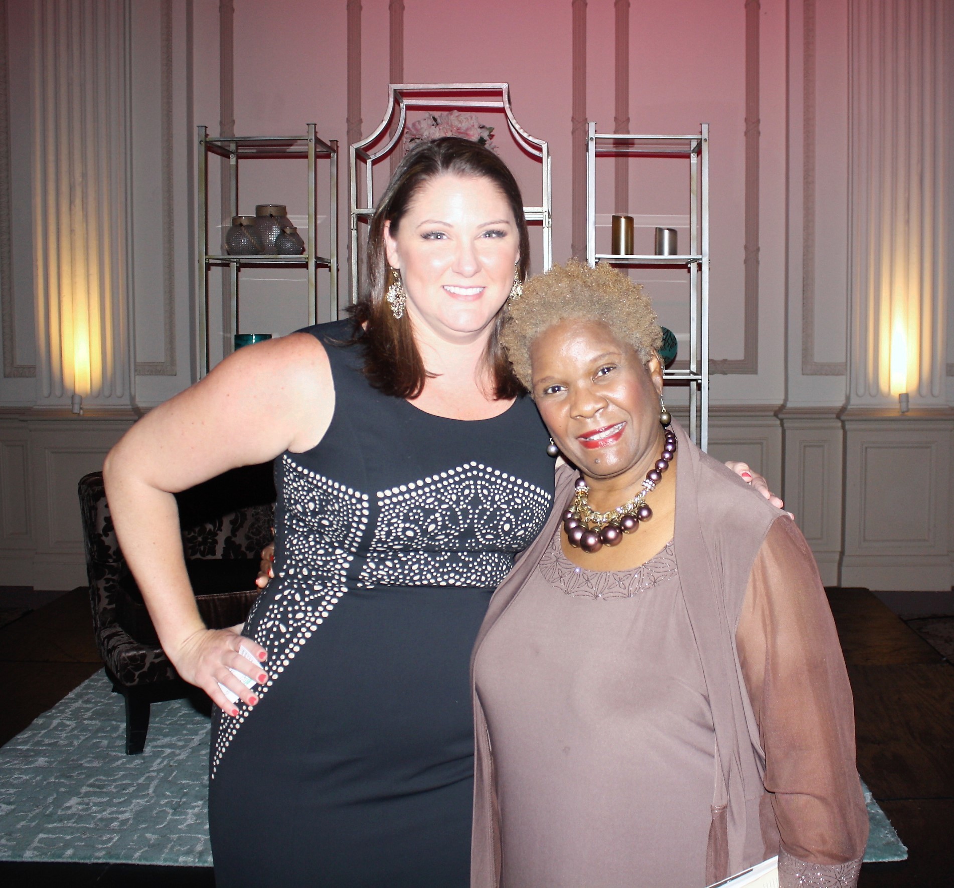 Women’s Wednesdays founder Kelly Youngs and best-selling author Brenda Jackson