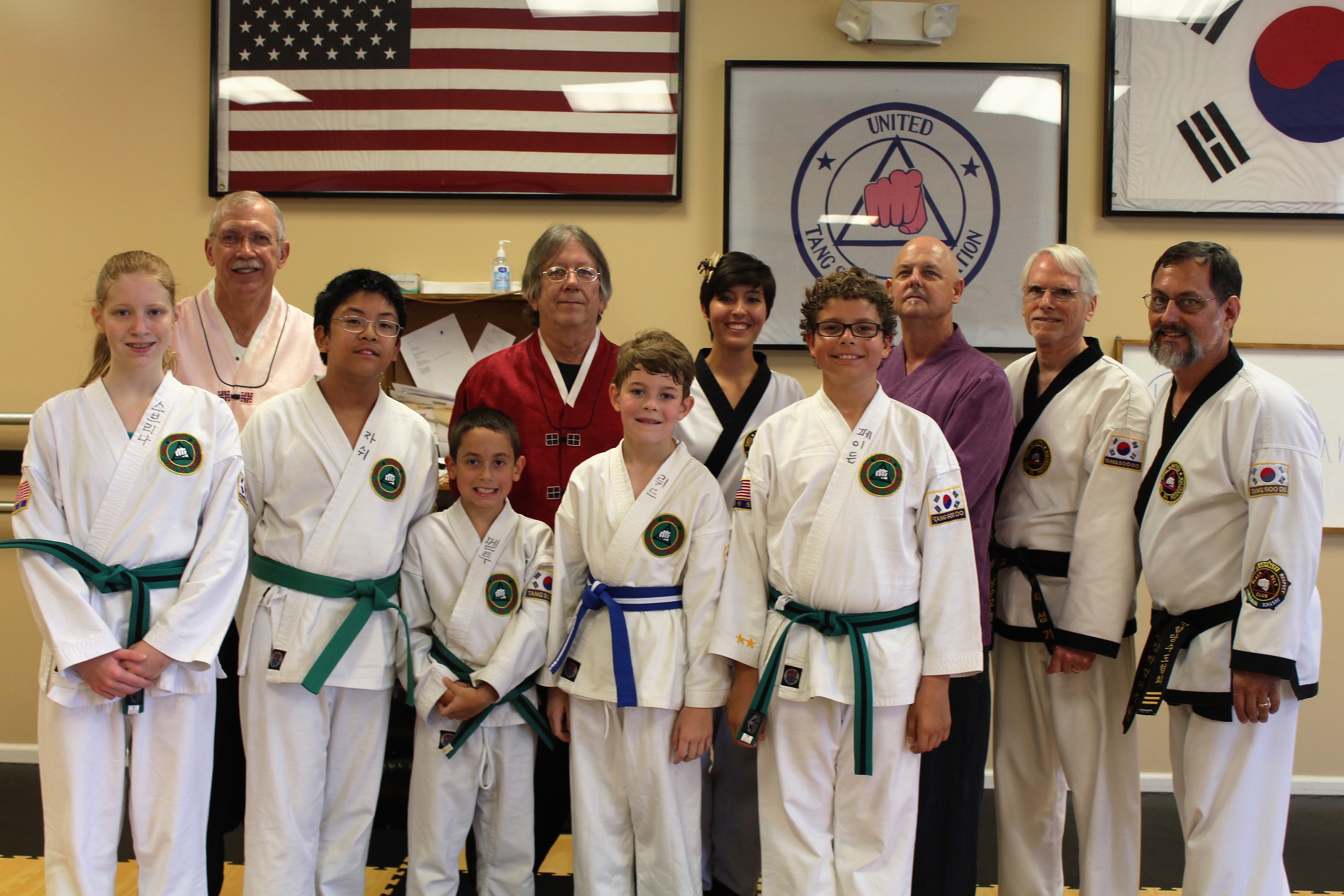 Students at Pak’s Ponte Vedra recently completed belt testing to receive their promotions.