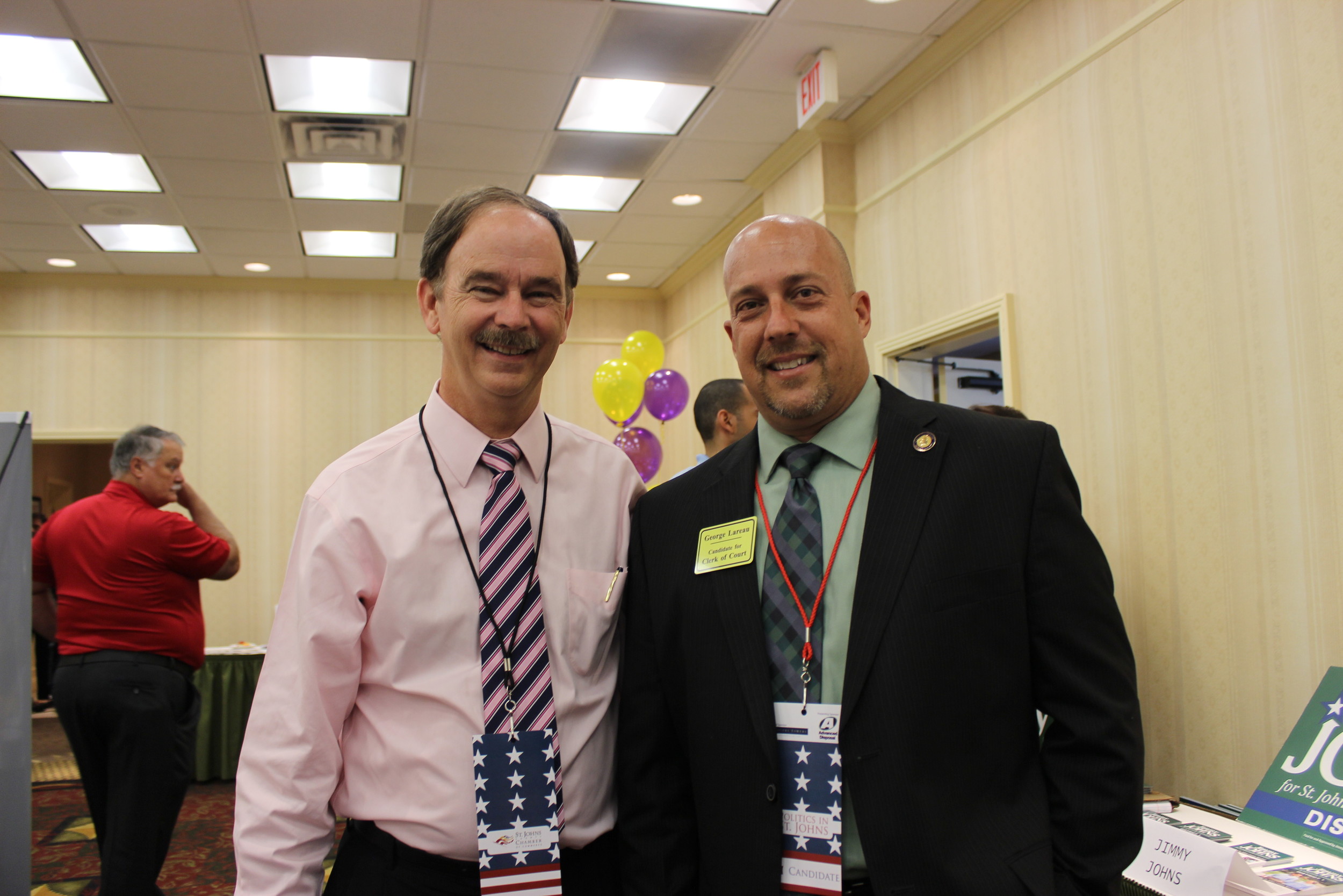 State Rep. and 4th Congressional District Candidate Lake Ray and Clerk of Circuit Court Candidate George Lareau