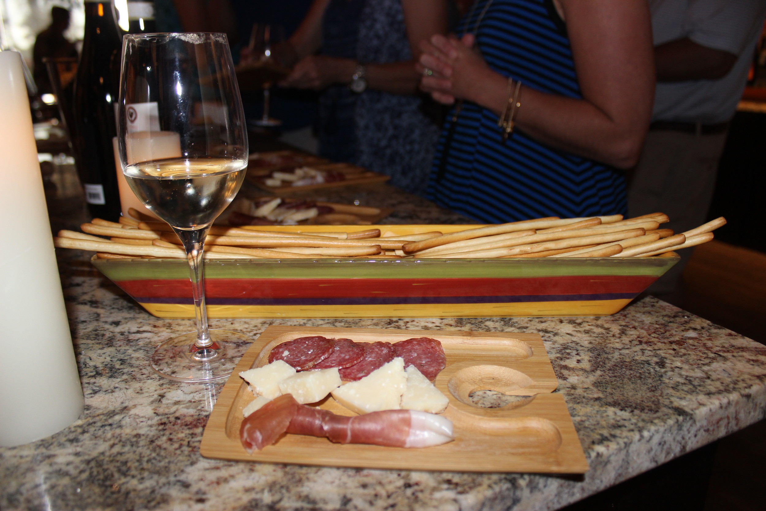 Crispy Italian breadsticks, parmesan reggiano cheese and assorted Italian meats