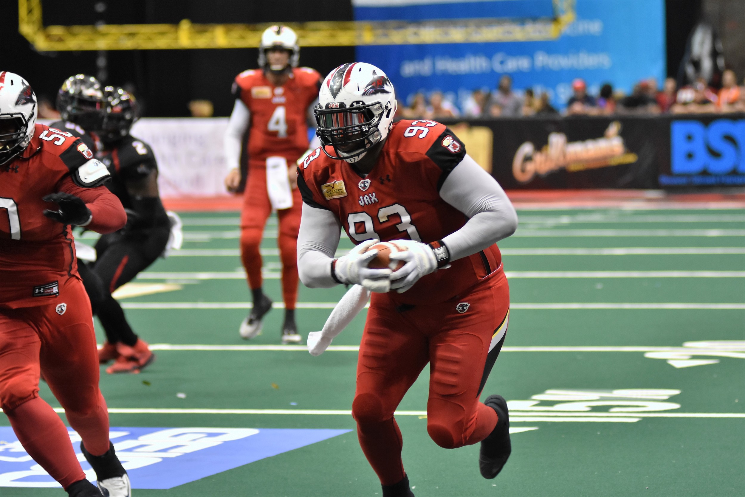 The Jacksonville Sharks (7-10) endured a season that ended with an appearance in the American Conference Championship.