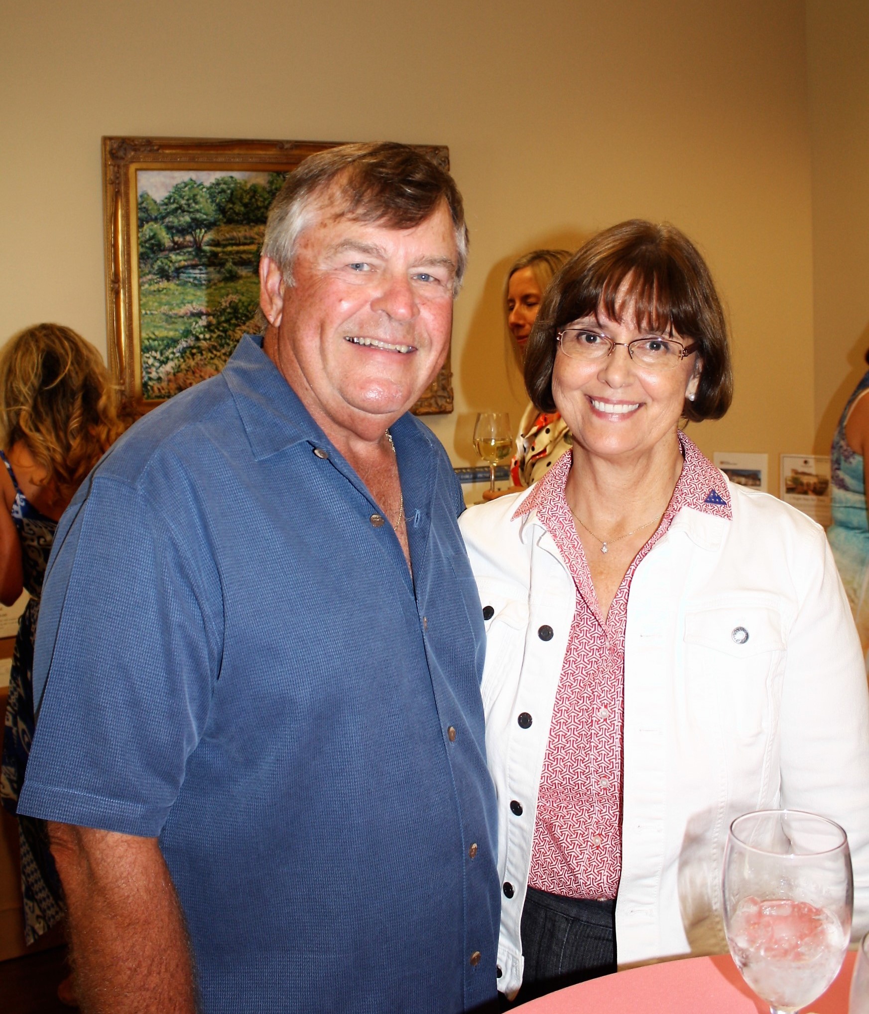 Henry Dean and state Rep. Cyndi Stevenson