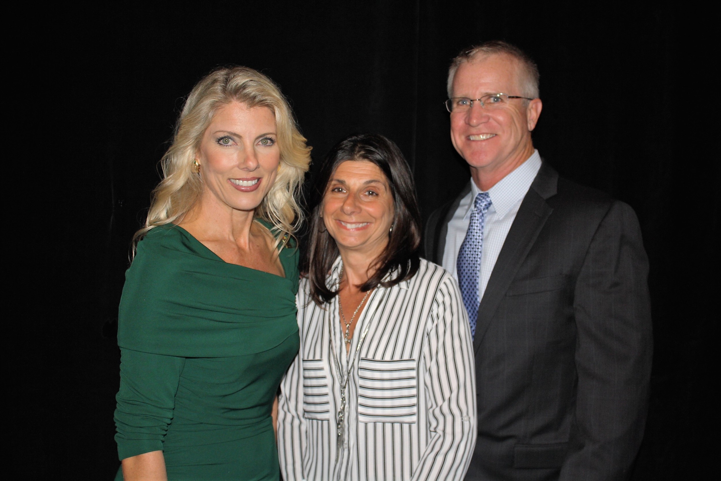 Women’s Board President Grace Sarber, Ann Gattoni and LandStar CEO Jim Gattoni