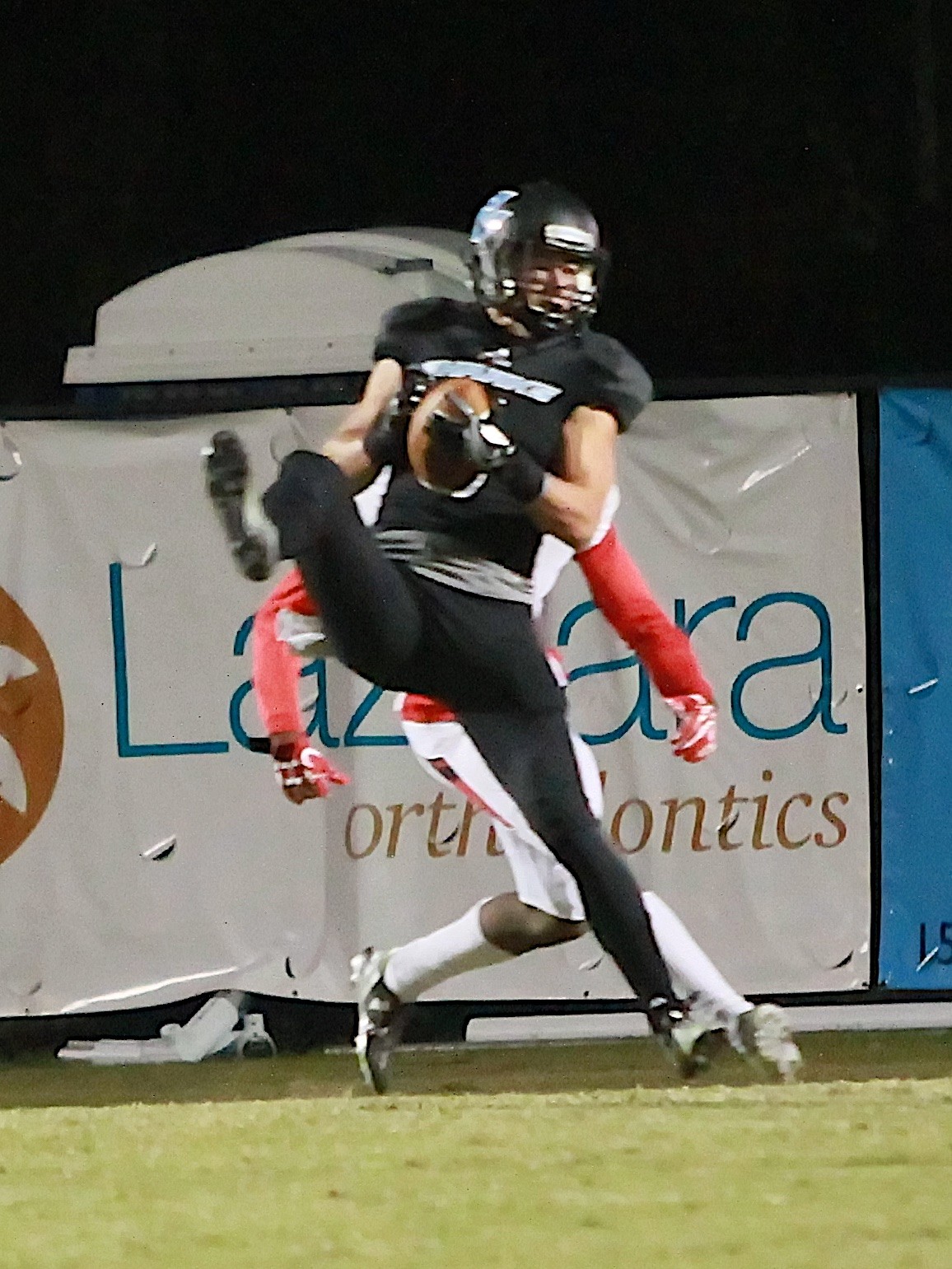 Ponte Vedra’s Marshall Few makes a leaping catch