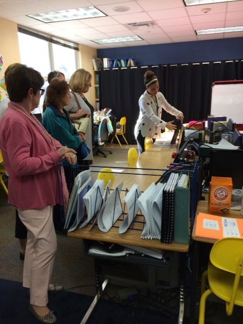 Members of Del Webb’s Riverwood Women’s Club recently toured St. Augustine’s Florida School for the Deaf and Blind, where they had an opportunity to meet with students and teachers and learn how the school prepares its students to live independently.