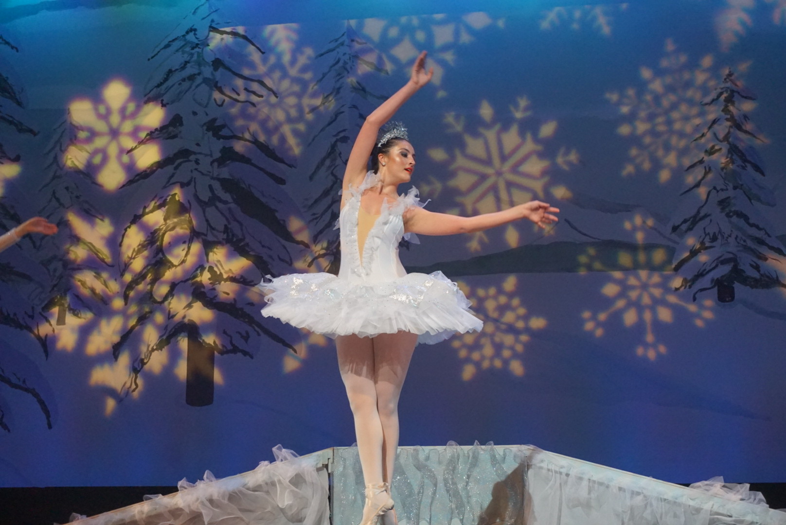 Ally Davis dances as the Snow Queen