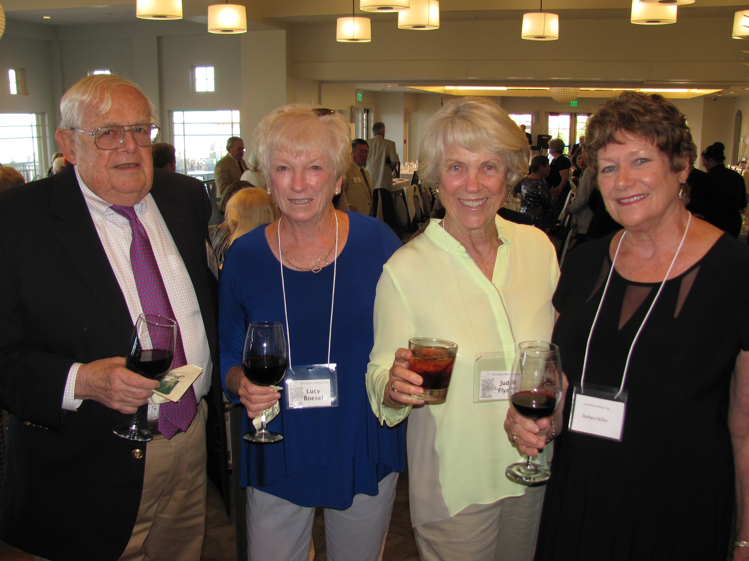Bud and Lucy Boesel, Judy Flynn and Barbara Miller