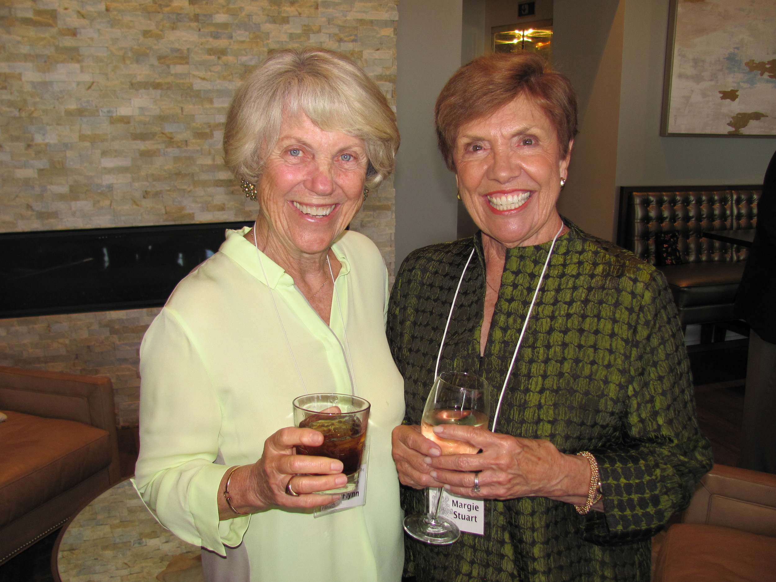 Judy Flynn and Margie Stuart