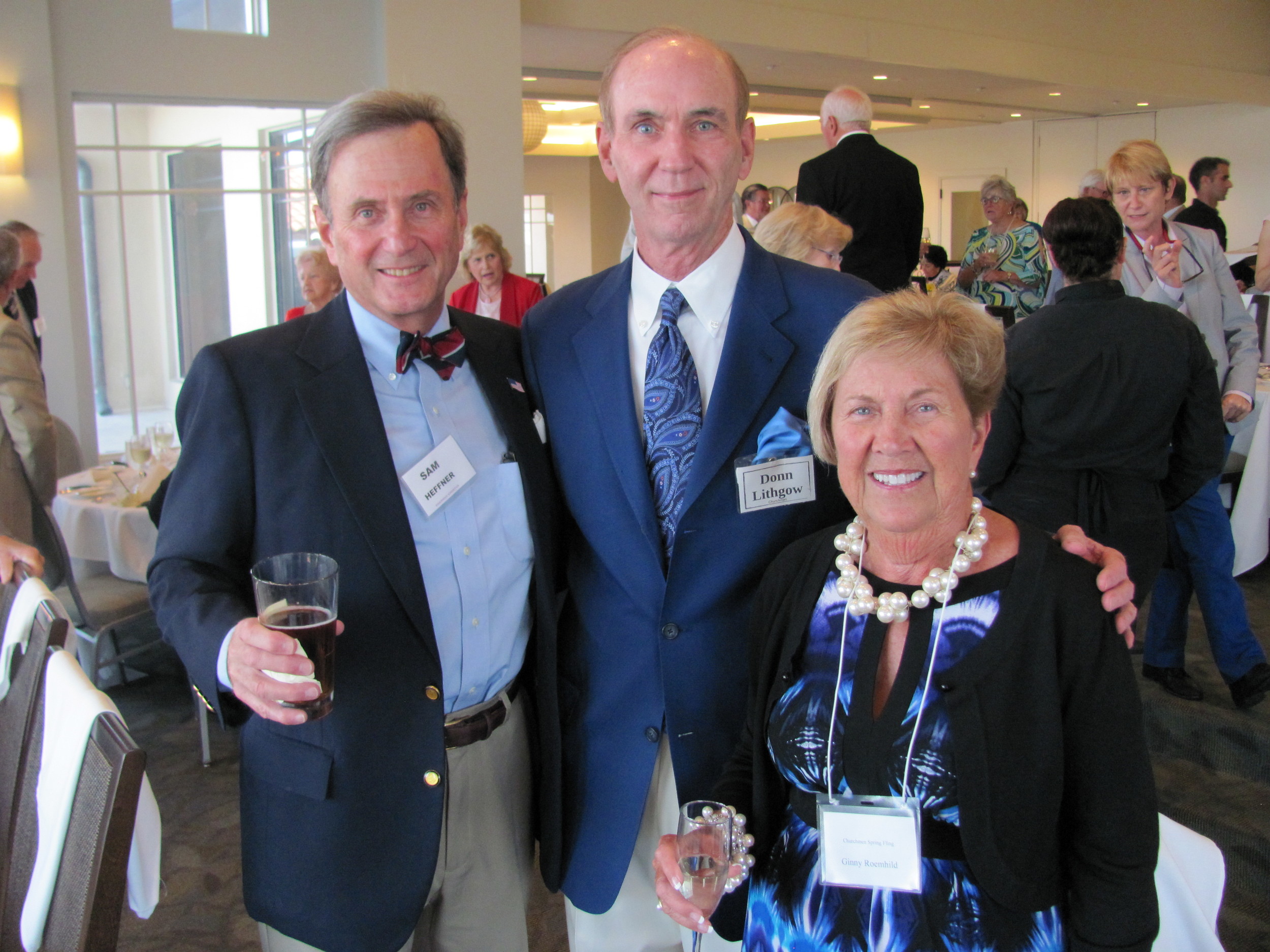 Sam Heffner, Donn Lithgow and Ginny Roemhild
