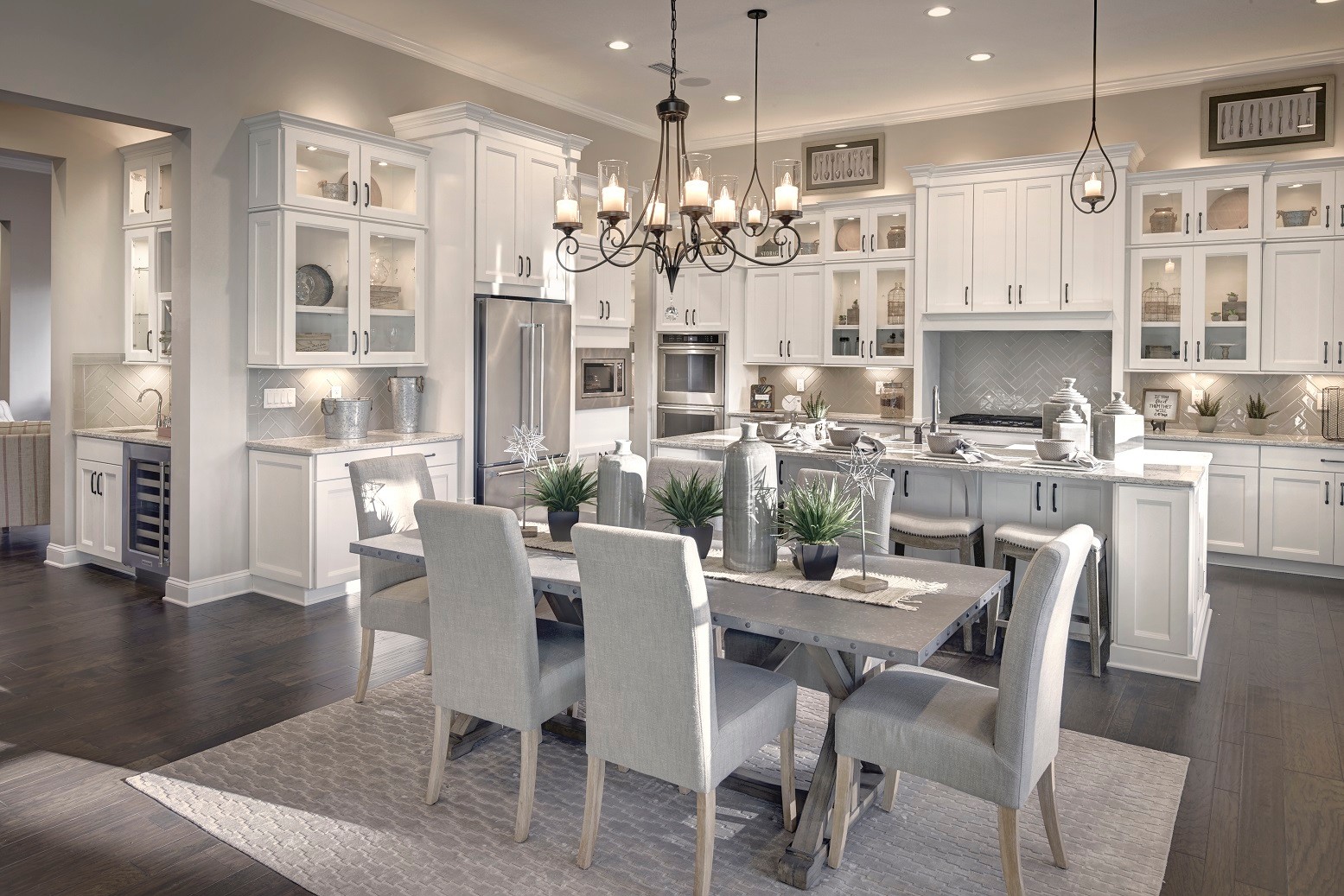 The Iris model home has 3,390 square feet of living space.