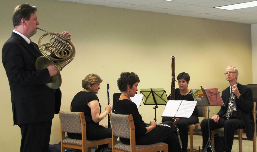 Jacksonville Symphony's Woodwind Quintet teaches and performs at Musical Madness for Kids