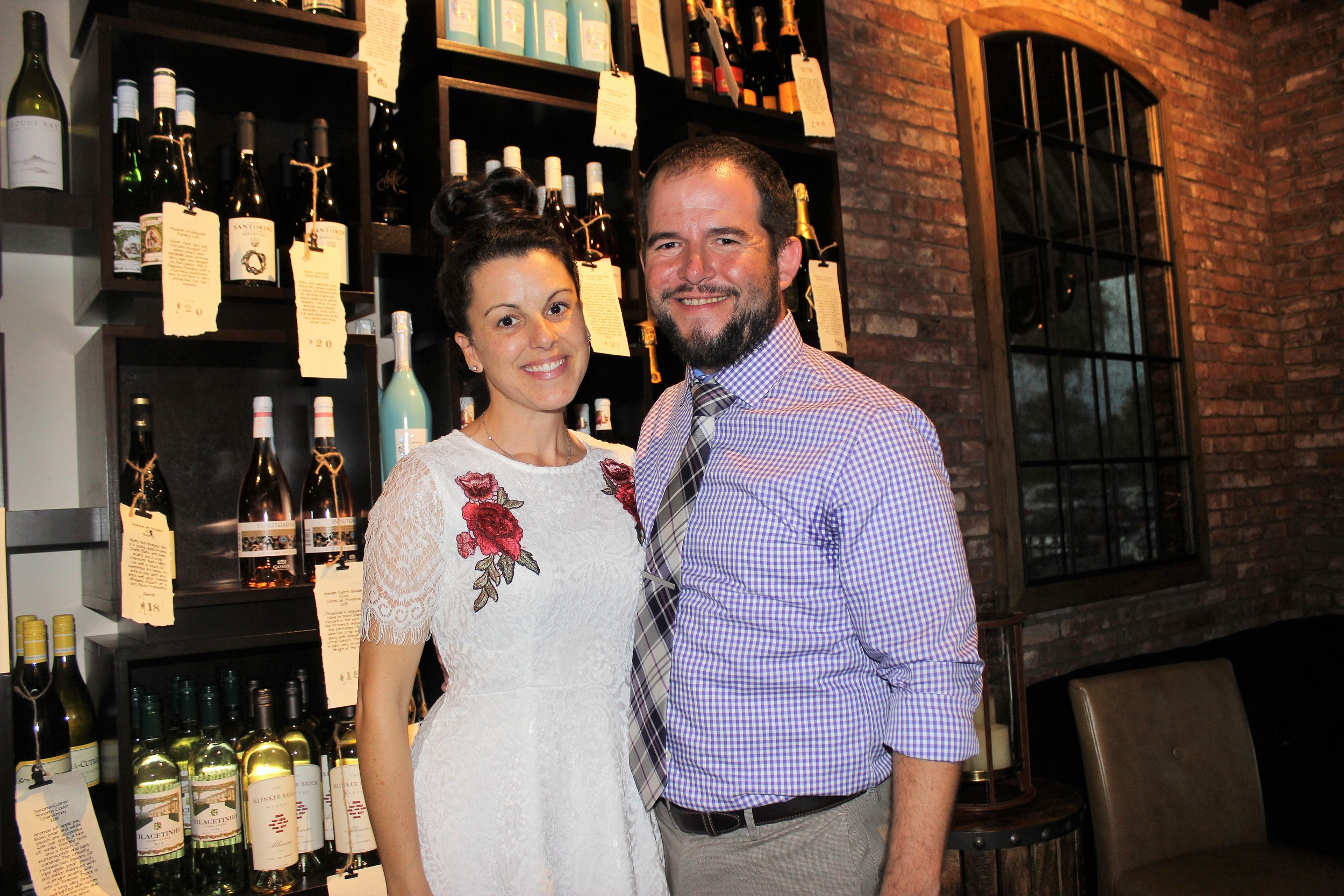Shaun and Steve Lourie celebrate the first anniversary of their shop, Coastal Wine Market & tasting room, located at 641 Crosswater Parkway in Nocatee.