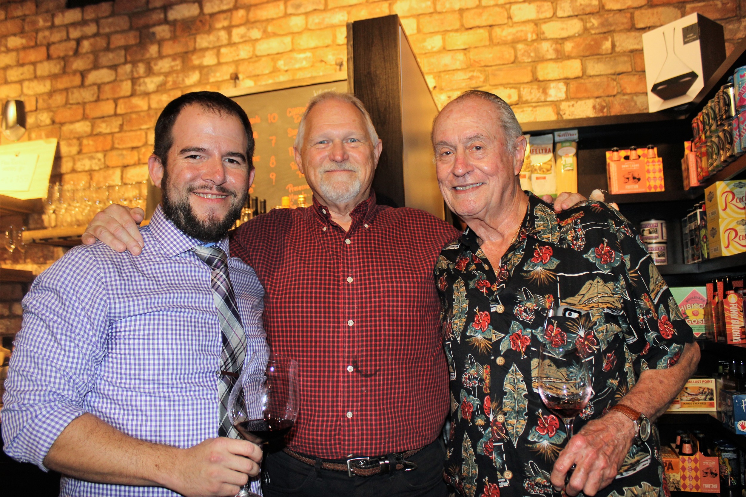 The Legends of Wine Steve Lourie Allen Horne and Manuel Rey