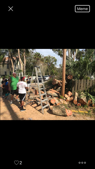 A group of St. Johns County churches—including Colonial Church, Good News Church, Reverb Church and Christ Church—mobilized last weekend to help with several recovery projects around the county.