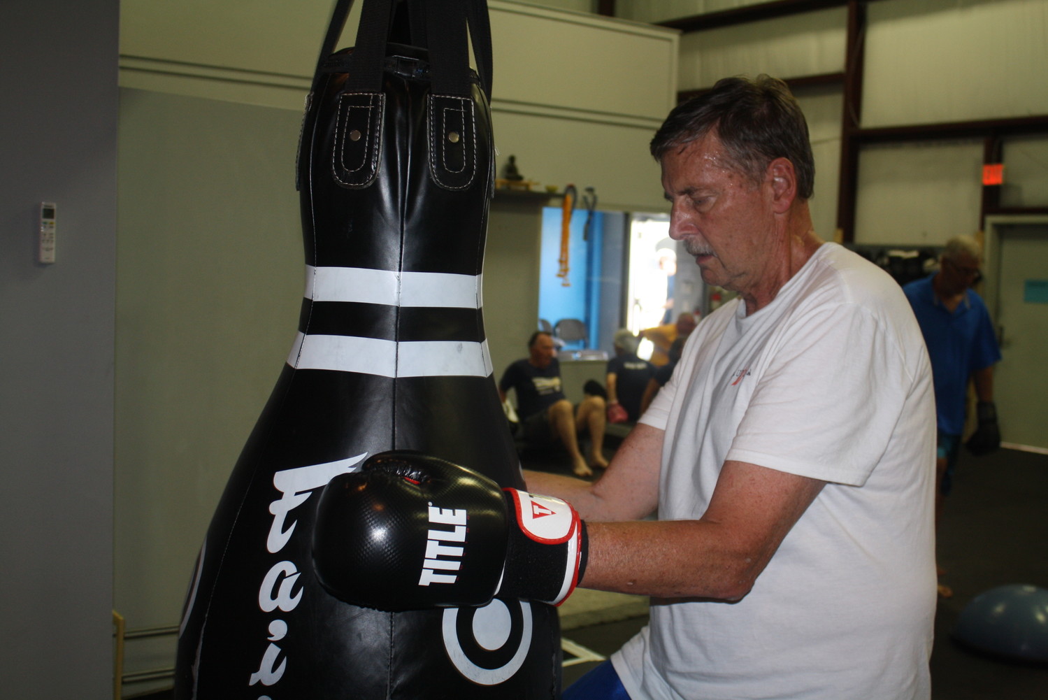 A member of Rock Steady Boxing Jacksonville fights back against Parkinson’s disease.