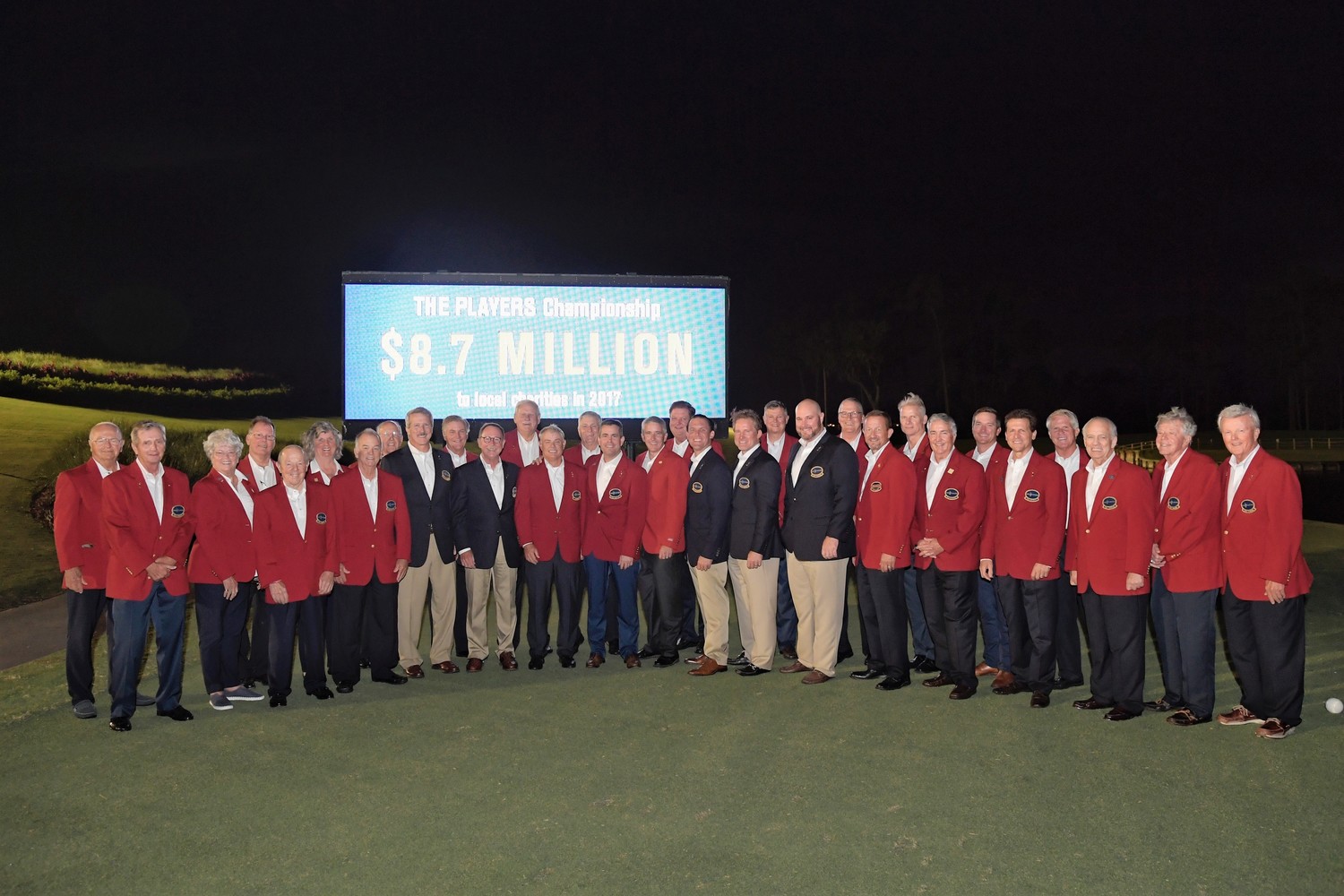 THE PLAYERS Championship announces record $8.7 million generated for local charities from 2017 tournament.