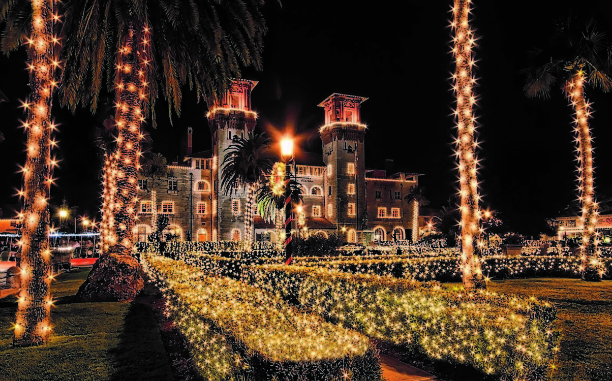 The Nights of Lights in St. Augustine is considered one of the best lighting displays in the world.