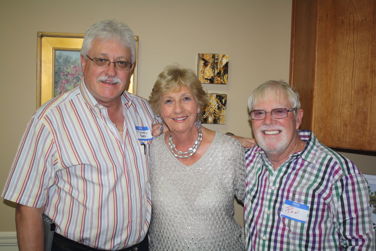 Michael Byrd, Marge Monteith and Ron Collins