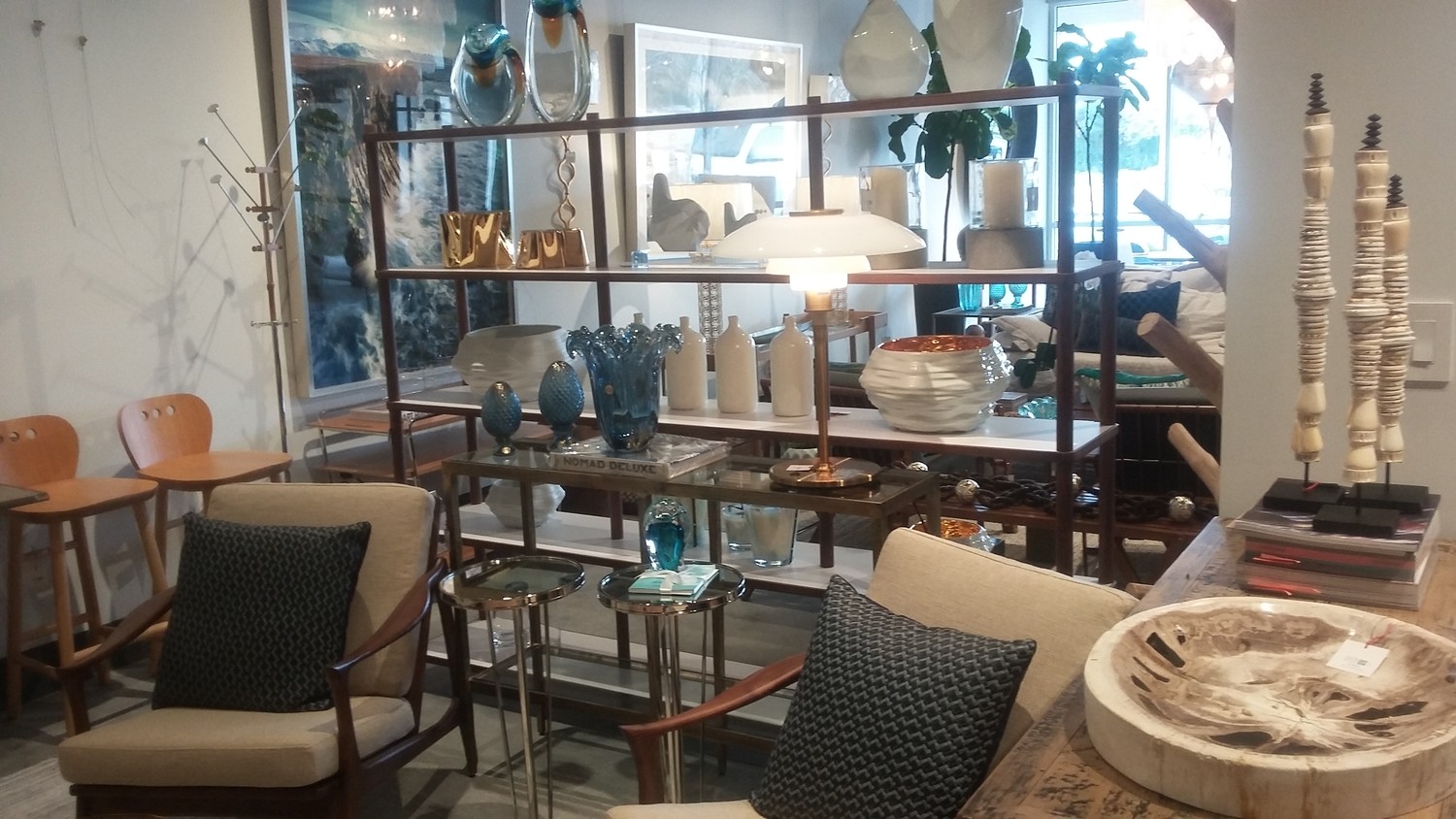 Oca Studio in Ponte Vedra Beach, which opened about three months ago, offers contemporary furniture and design elements from all over the world.