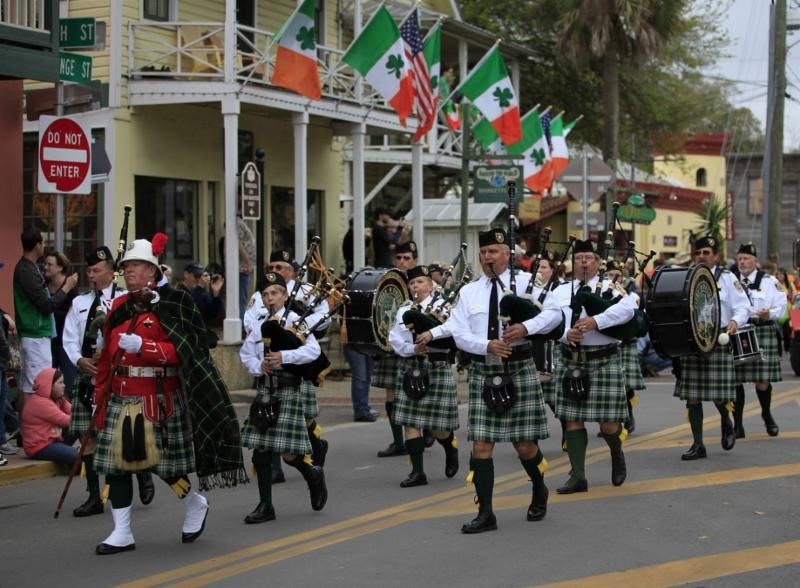 The eighth annual St. Augustine St. Patrick's Day Parade will take place March 10.
