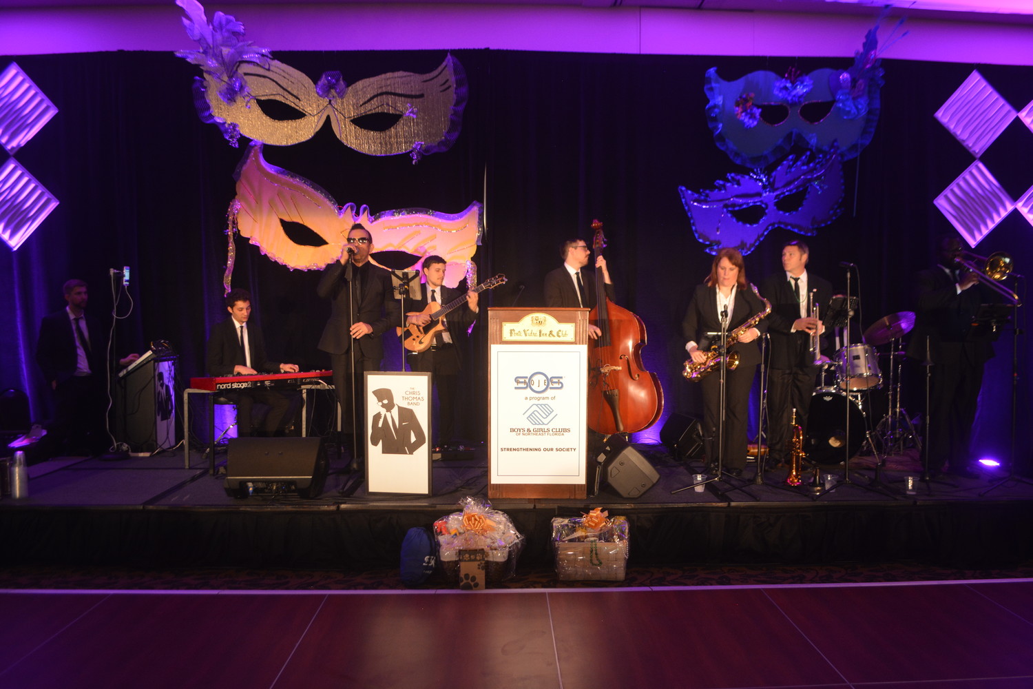 Live music at the Annual Grand Anchor Gala.