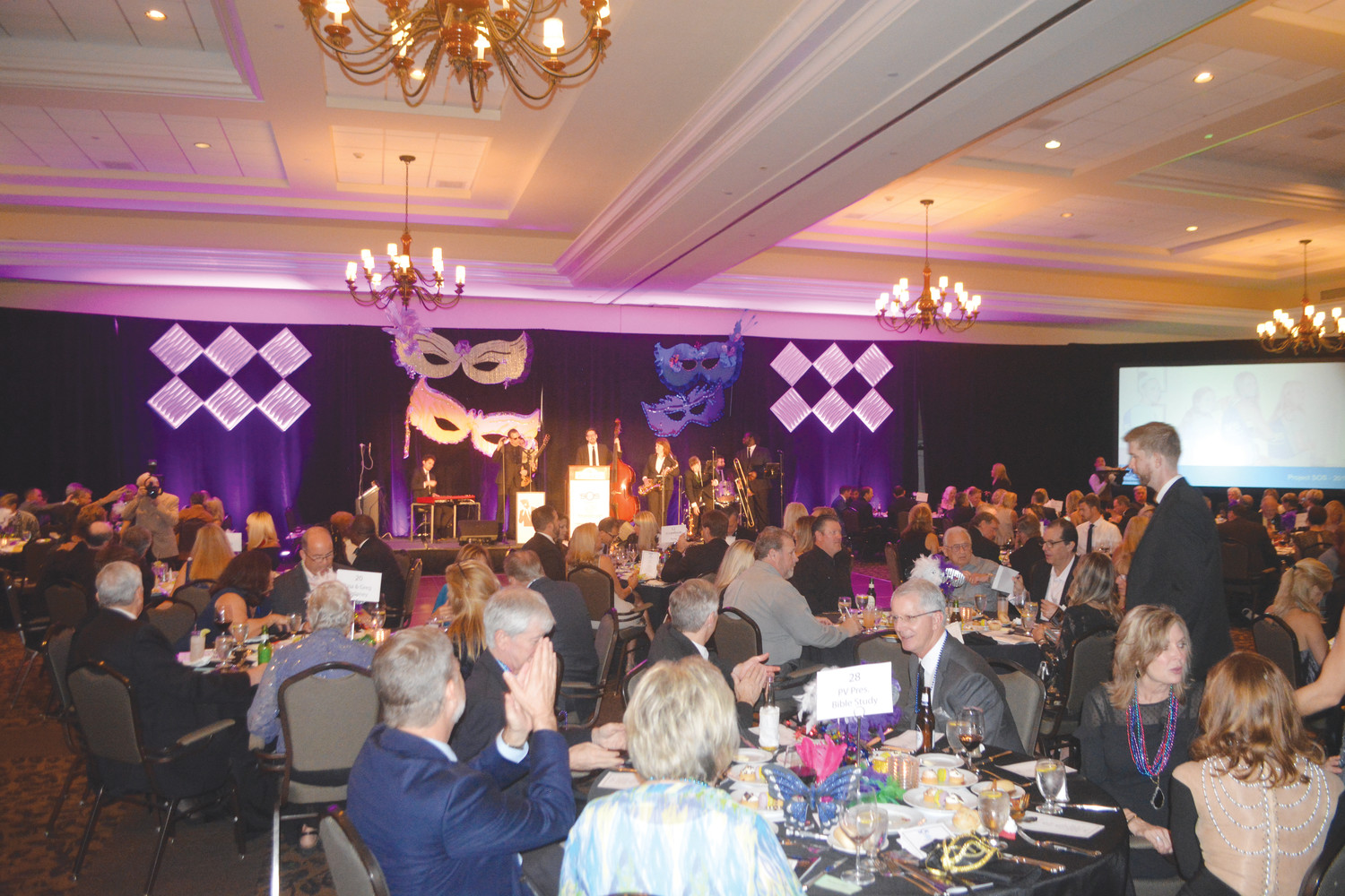Guests enjoy the Annual Grand Anchor Gala at the Ponte Vedra Inn and Club on Feb. 24.
