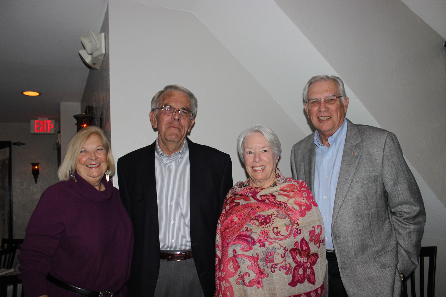 Jonatha and Bob Swatek, Susan Goldring and Horton Hickerson