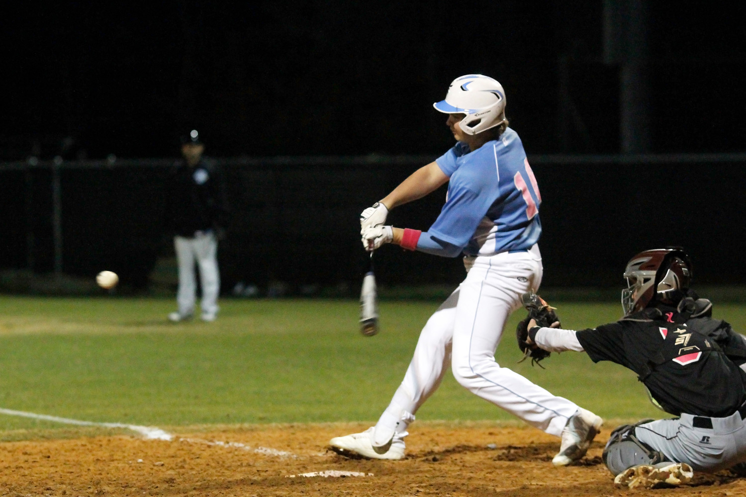 Brody Maynard of Ponte Vedra lines a pitch foul against Episcopal.
