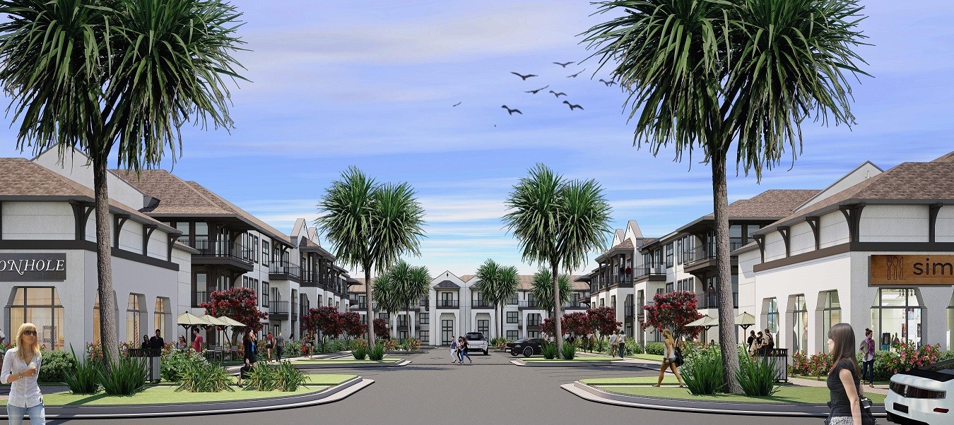 A Rendering of 500 Atlantic displays TriBridge Residential’s development plans.