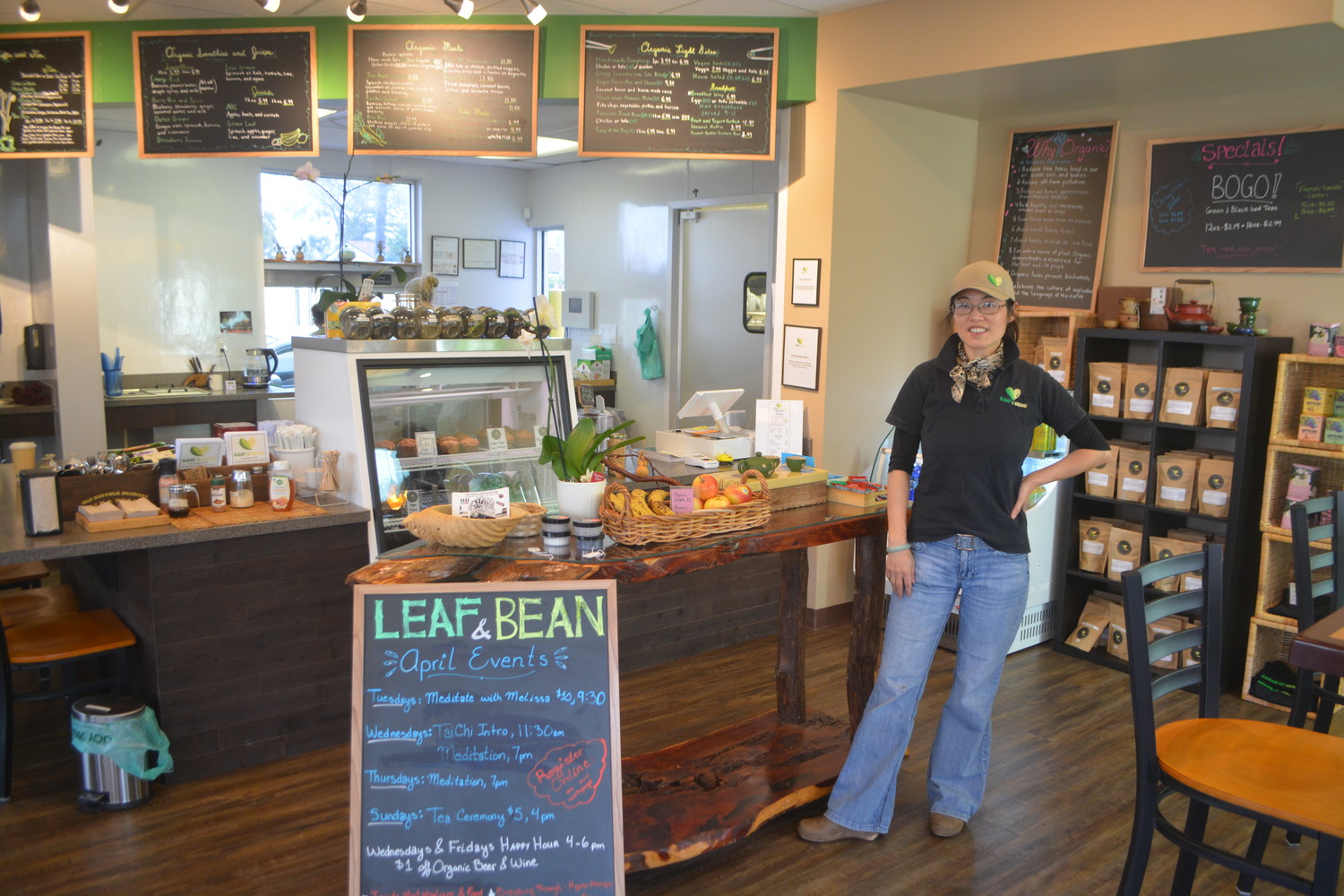 Wen Raiti opened House of Leaf & Bean in Jacksonville in December 2017.