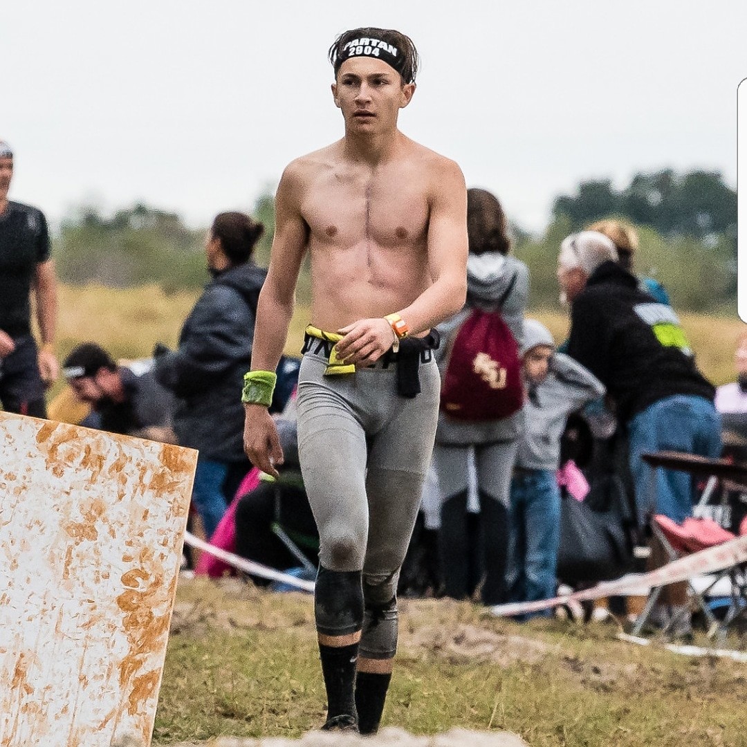 Ponte Vedra High School senior Avi Wolf, who was born with a congenital heart defect called Tetralogy of Fallot, competes in a Spartan Race. His story was recently featured at the 2018 First Coast Heart and Stroke Ball benefitting the American Heart Association in Ponte Vedra in early March.