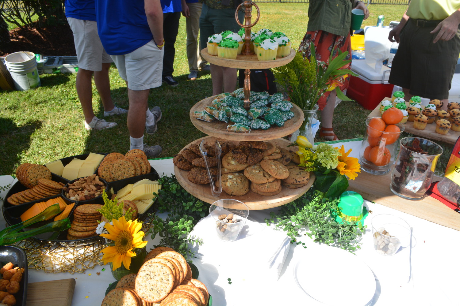 Cookies and assorted snacks at the Jamie Chapin Classic
