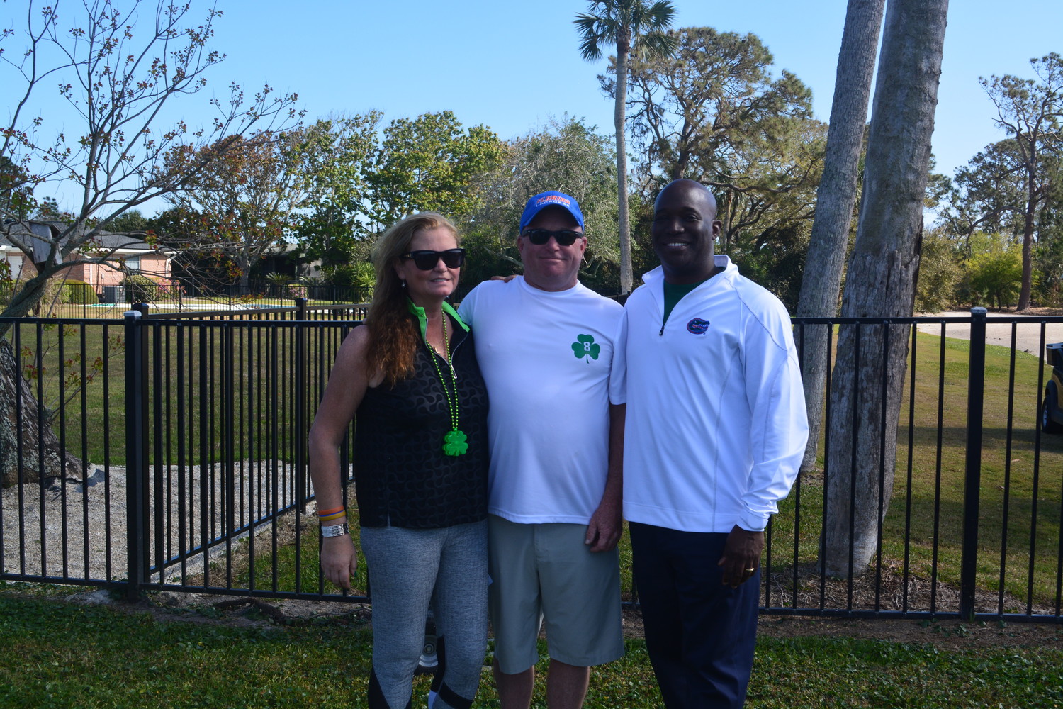 Deb and Sandy Chapin gather with Dr. Duane Mitchell at the second annual Jamie Chapin Classic golf tournament March 17 at the Ponte Vedra Inn & Club.