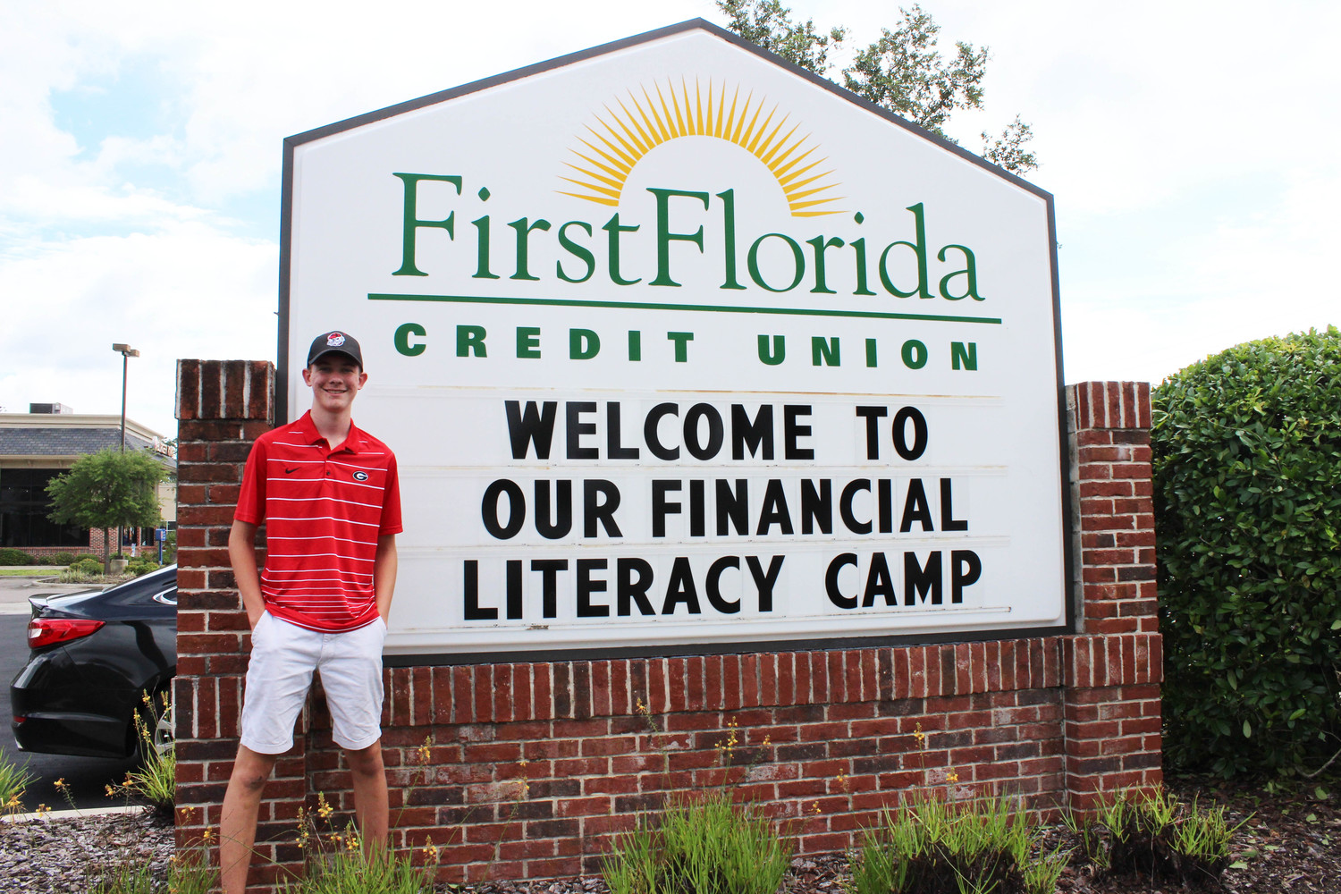 Preston Frazier, an incoming junior at Nease High School, learned about student loans, credit card offers and more during First Florida Credit Union’s second annual Camp CEO at their County Road 210 branch last week.