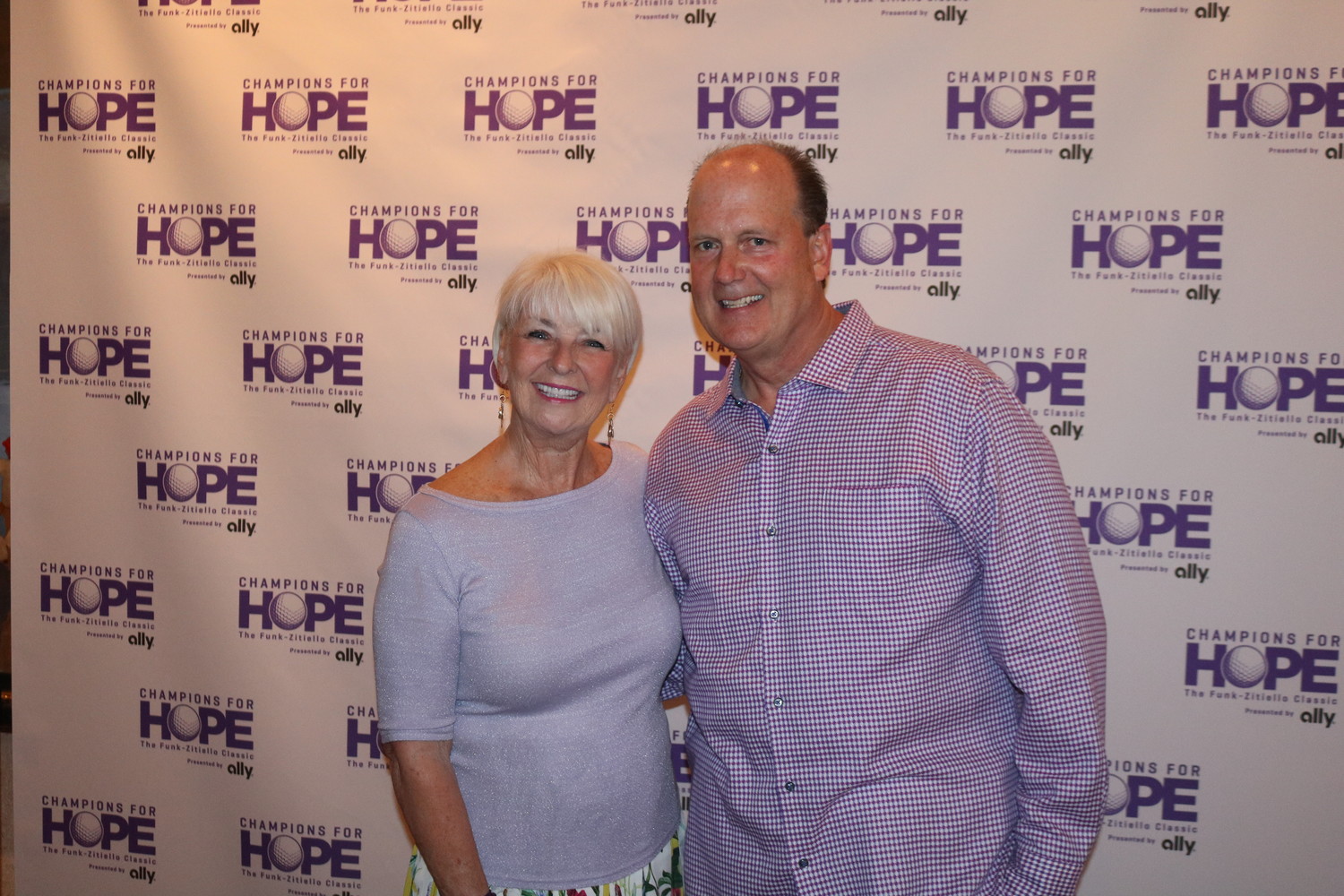 Judi and Tommy Zitiello pose for a photo at the Champions for Hope gala at TPC Sawgrass on Friday, June 15.