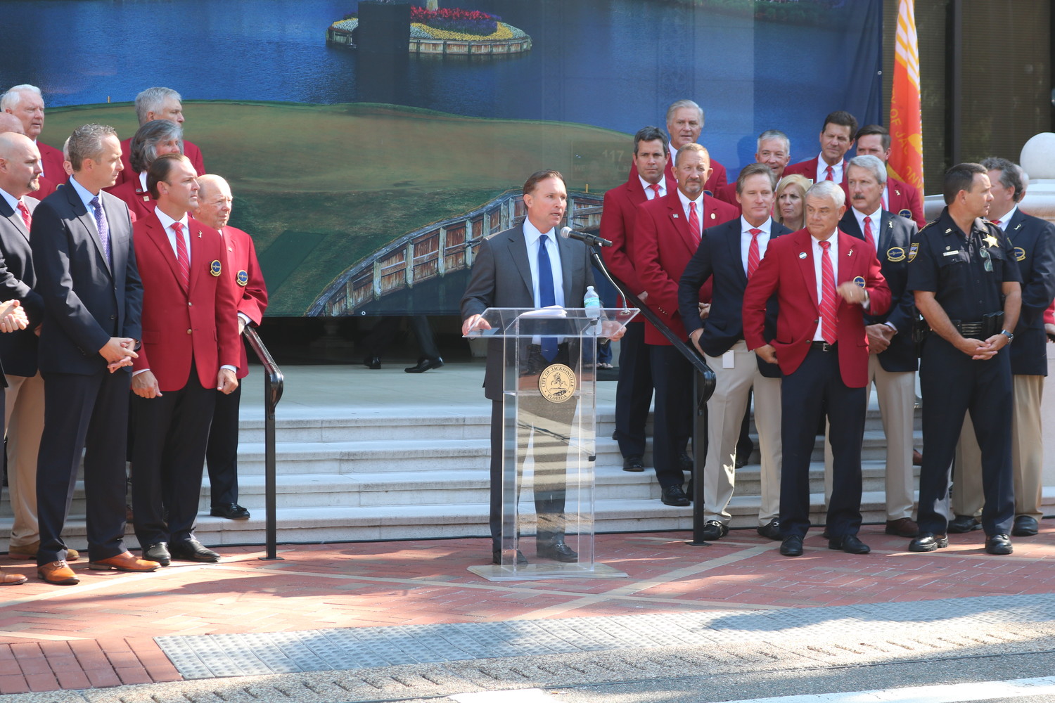 Jacksonville Mayor Lenny Curry proclaims July 13 as THE PLAYERS Championship Charity Day in celebration of the tournament’s accomplishments.