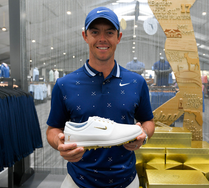 Rory McIlroy unveils PLAYERS Championship-themed Nike golf shoe at youth The Ponte Vedra Recorder