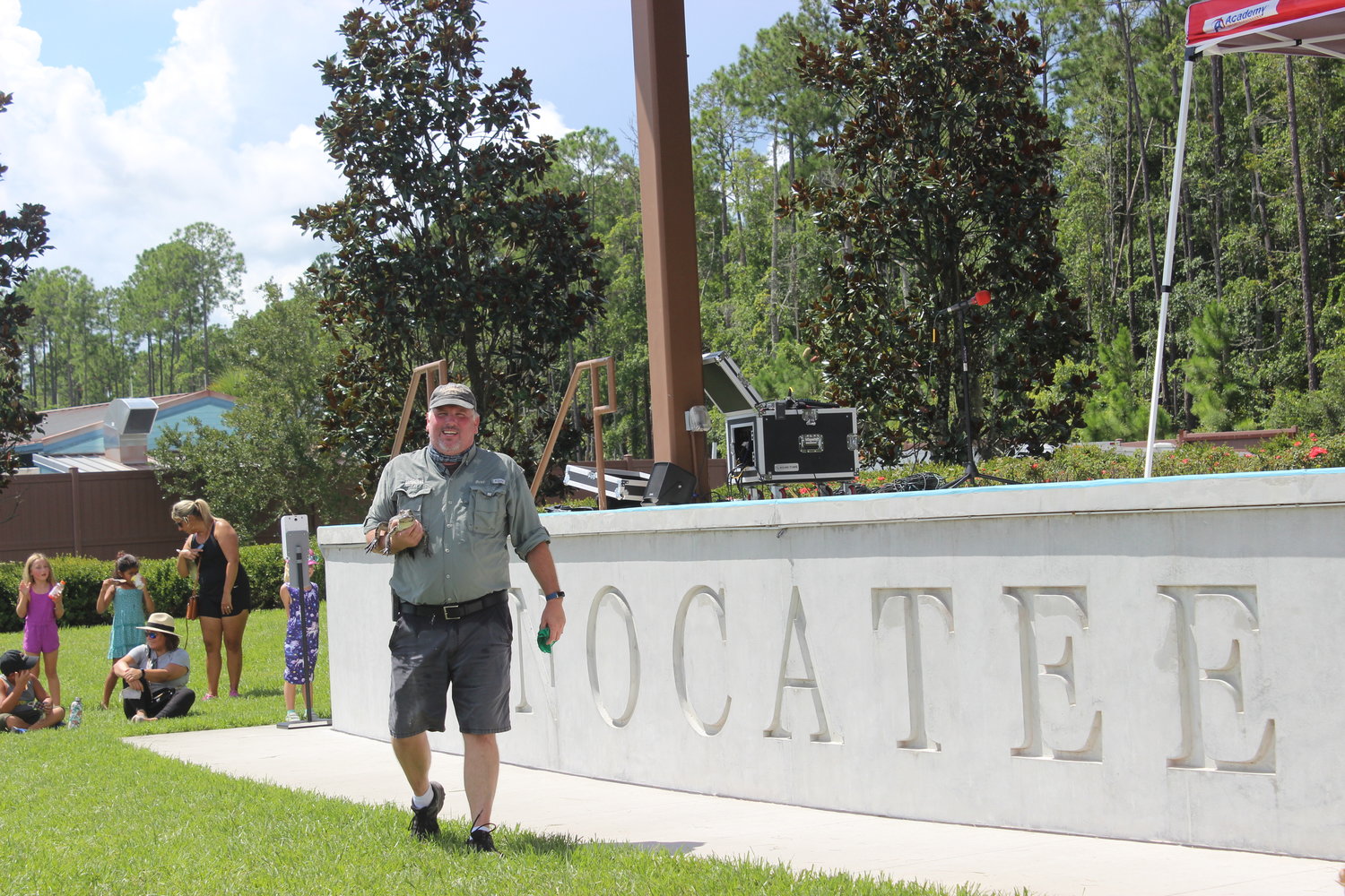 Gatorland alligator trainers will be on hand for the Nocatee Farmers Market on Aug. 21.