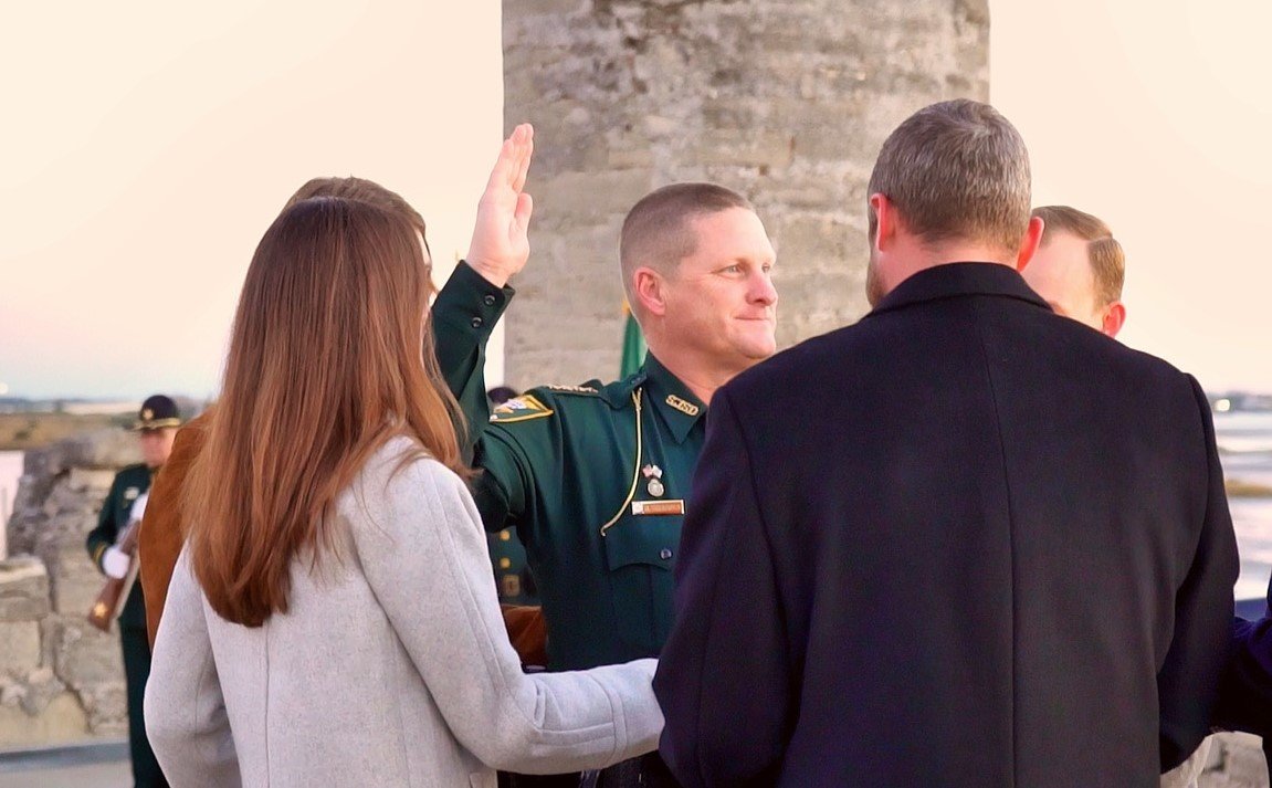 Robert A. Hardwick was sworn in on January 5 and became the new St. Johns <a class=