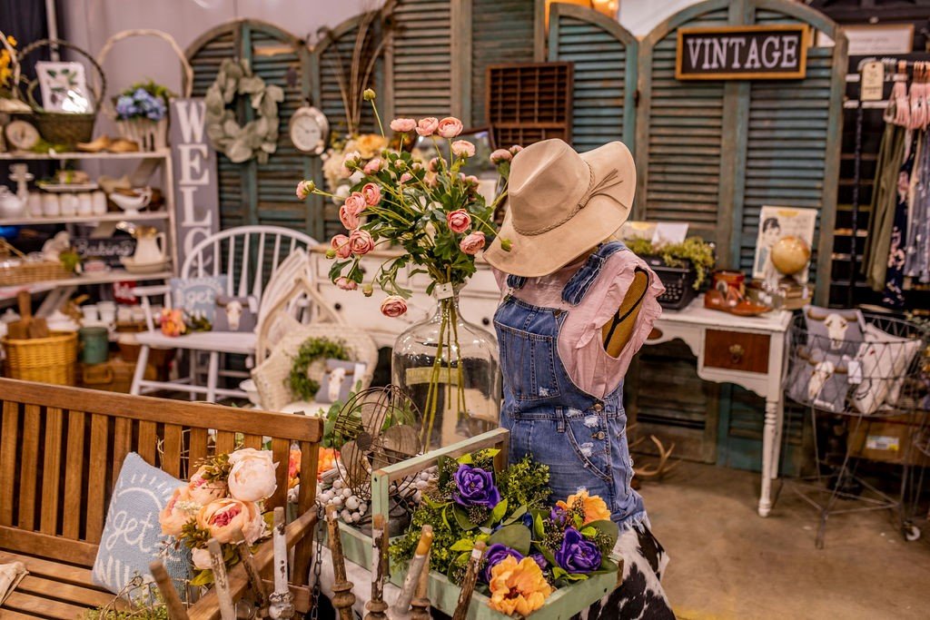 ‘Vintage’ is the style for many of the items available at Vintage Market Days.