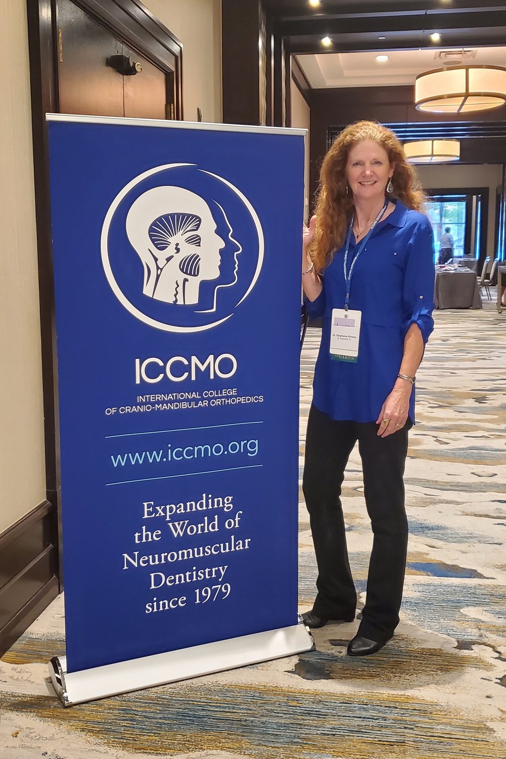Dr. Stephanie Kinsey is seen at the recent conference.
