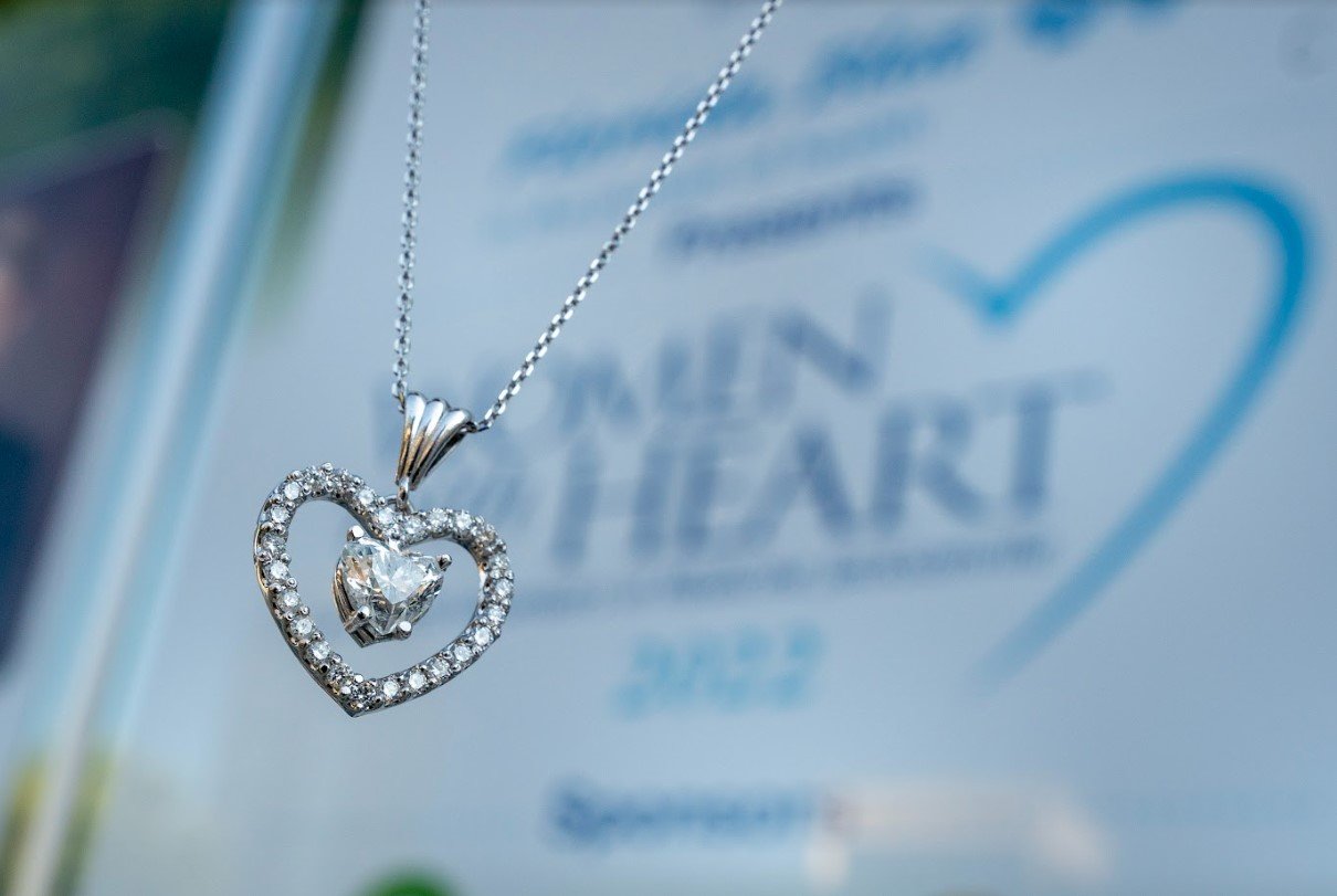 There will be a drawing at this year’s luncheon for the “Heart of Jacksonville” necklace, donated by Allen’s Jewelers.