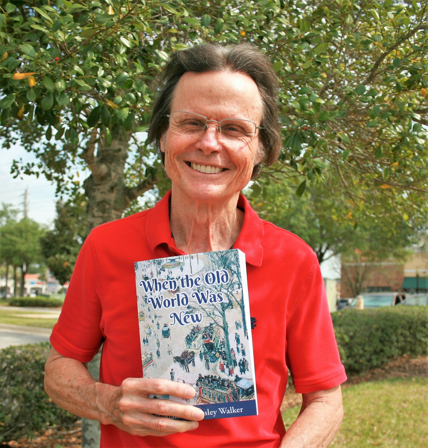 Author Benjamin Walker with his latest novel.